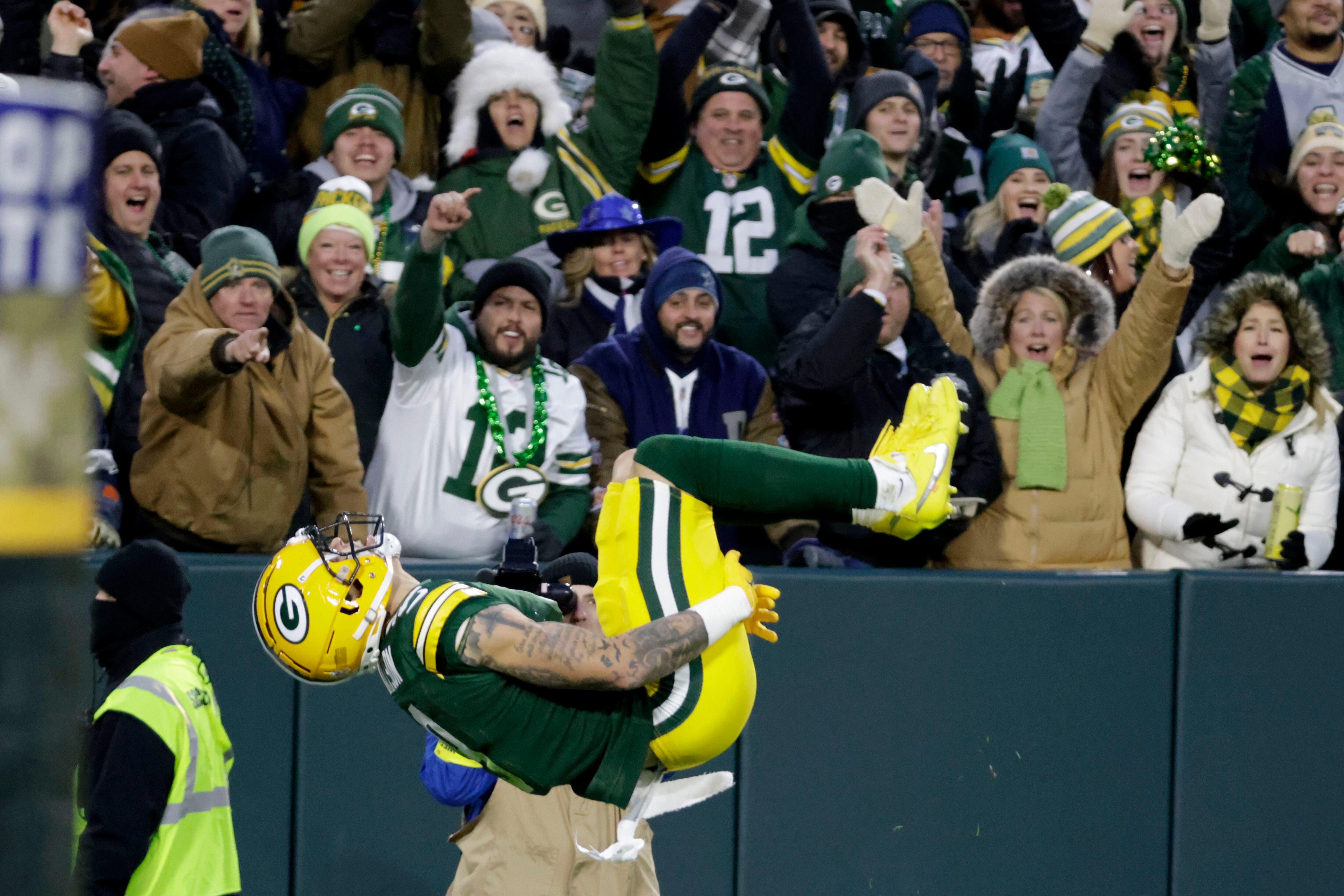 Rodgers rallies Packers past McCarthy's Cowboys 31-28 in OT