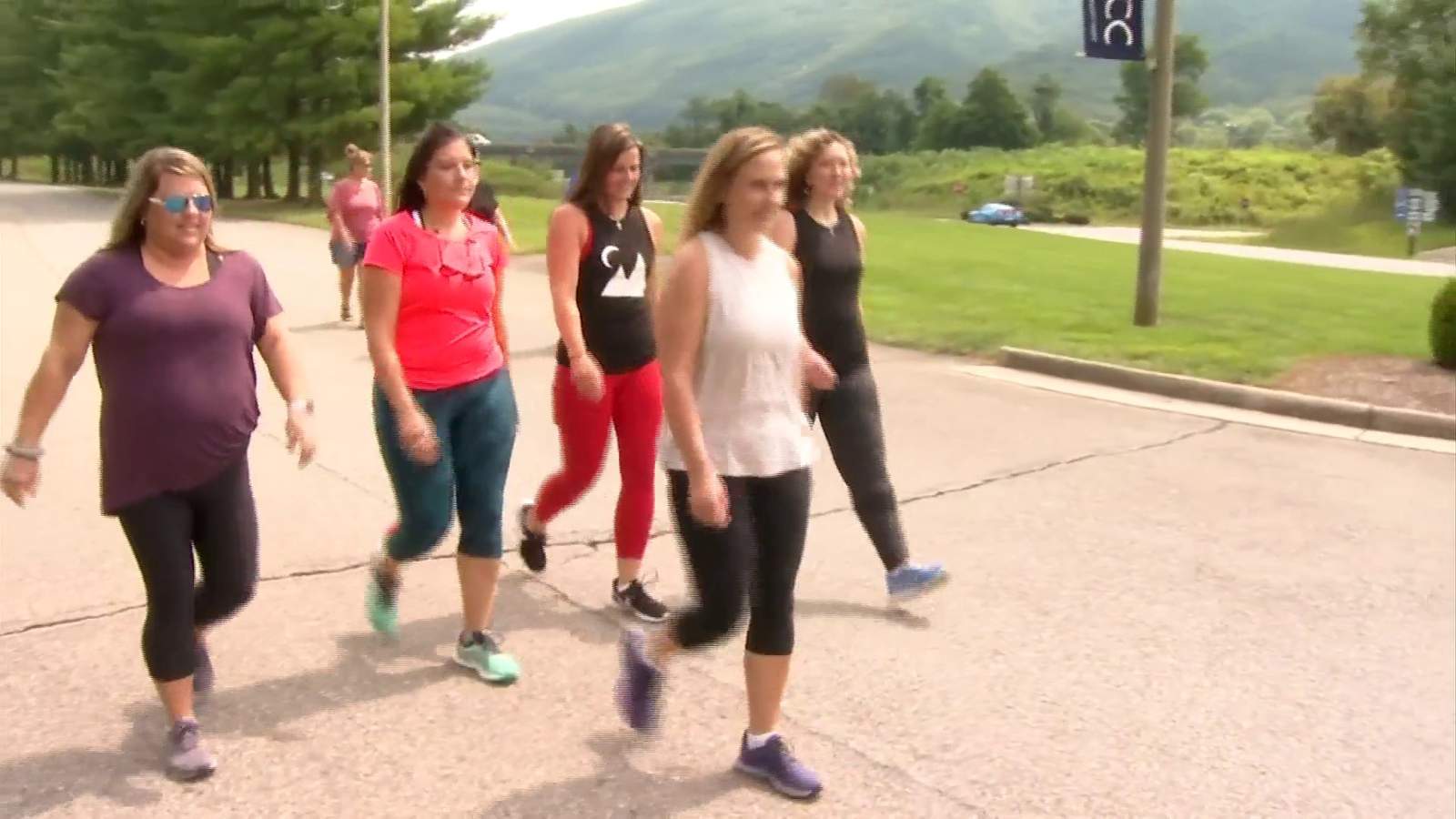 Local woman creates fitness group during pandemic, with members from around the world