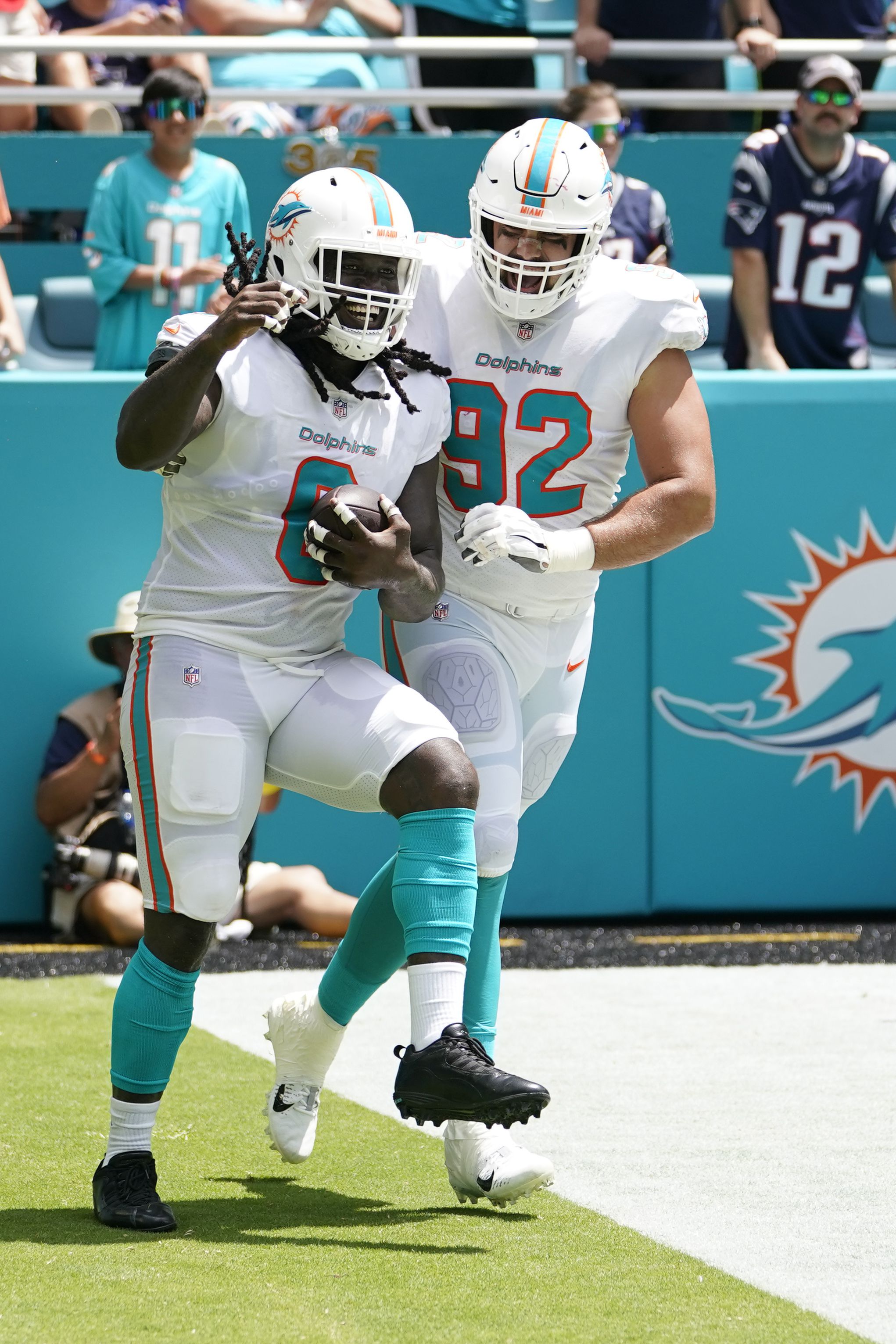 Miami Dolphins host visit with Melvin Ingram