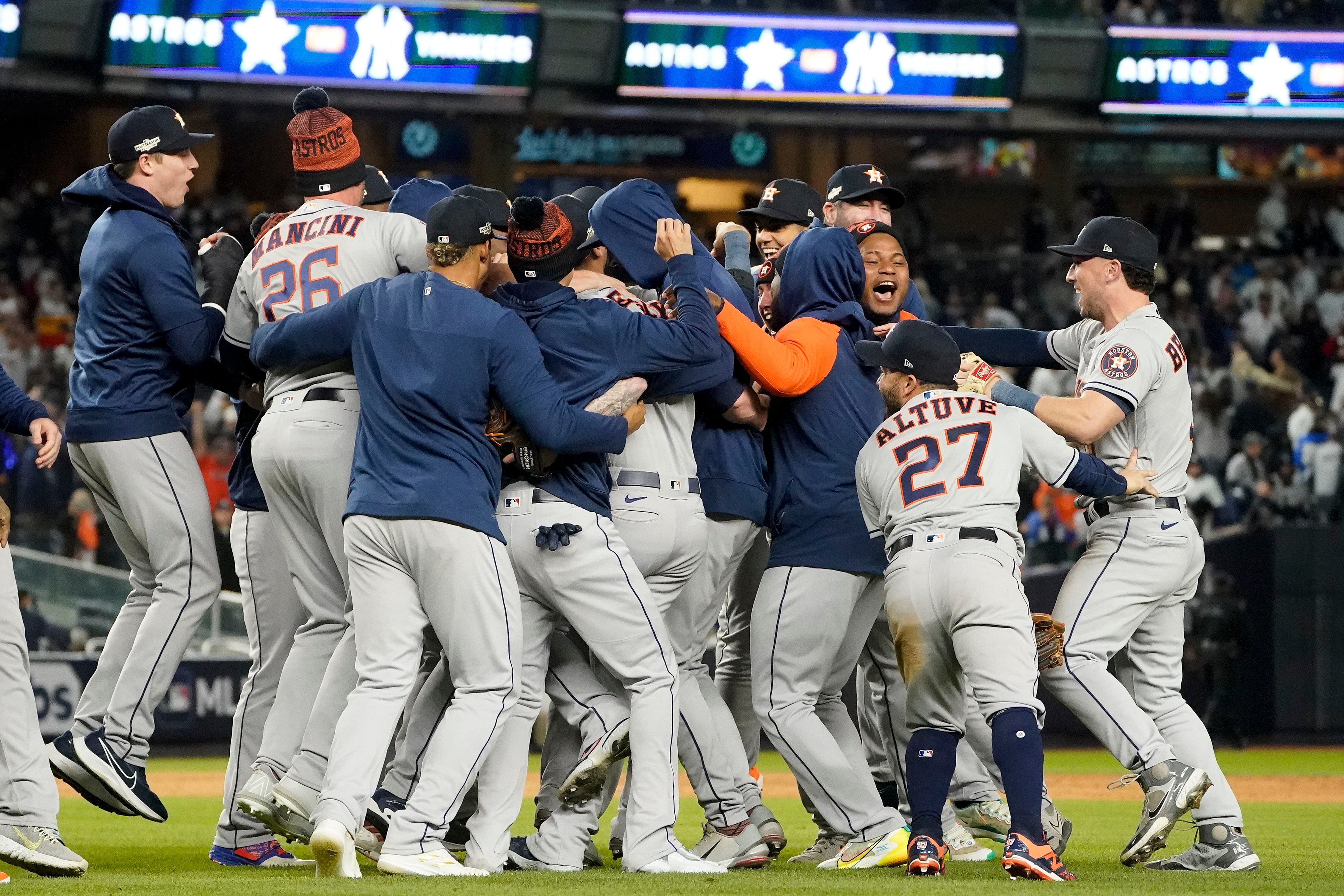 MLB Playoffs: Astros try to sweep Yankees, Phillies look to book trip to  World Series