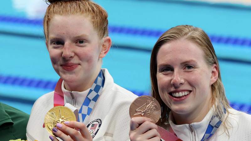 Lilly King uses choice words to call out critics unhappy with Team USA's silver and bronze medals