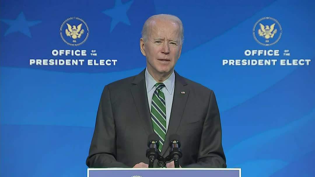 WATCH: President-elect Joe Biden introduces science team