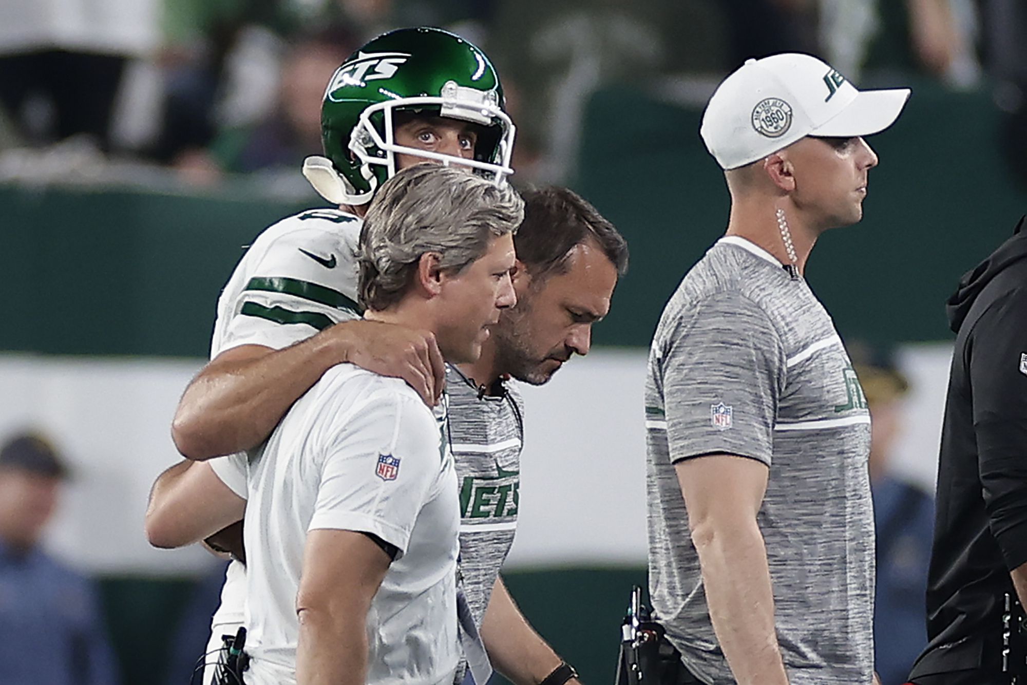 Jets offer encouragement for Zach Wilson in QB's first start since Aaron  Rodgers' injury