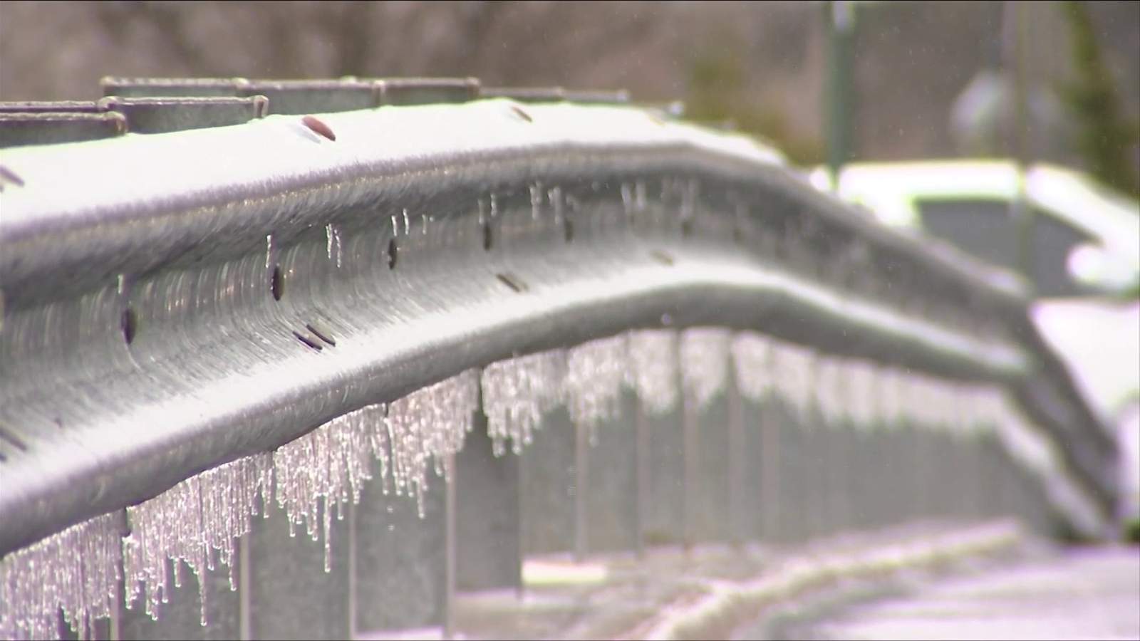 Driving conditions dangerous in Lynchburg during Saturday’s ice storm