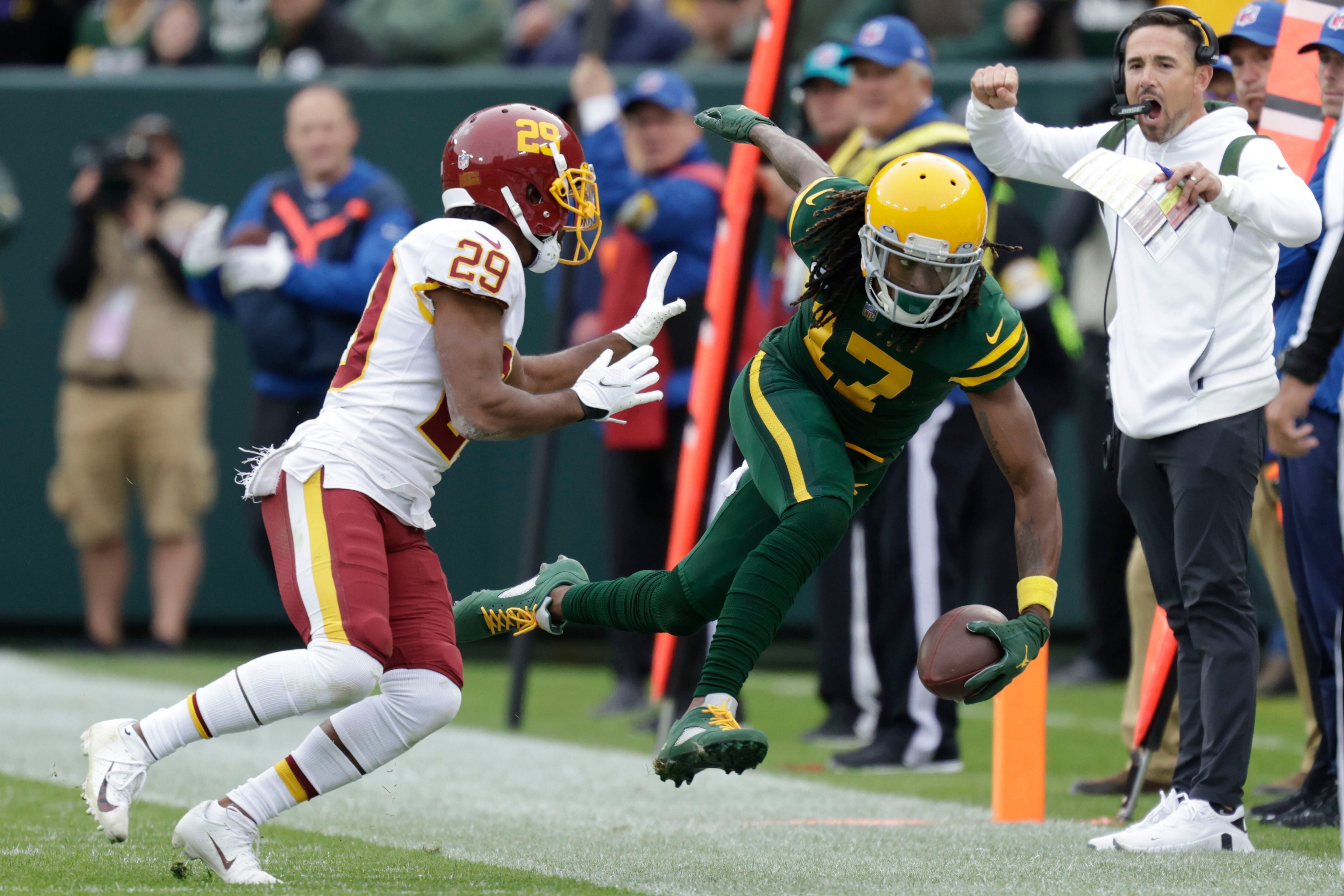 Packers defeat Washington 24-10 at Lambeau Field