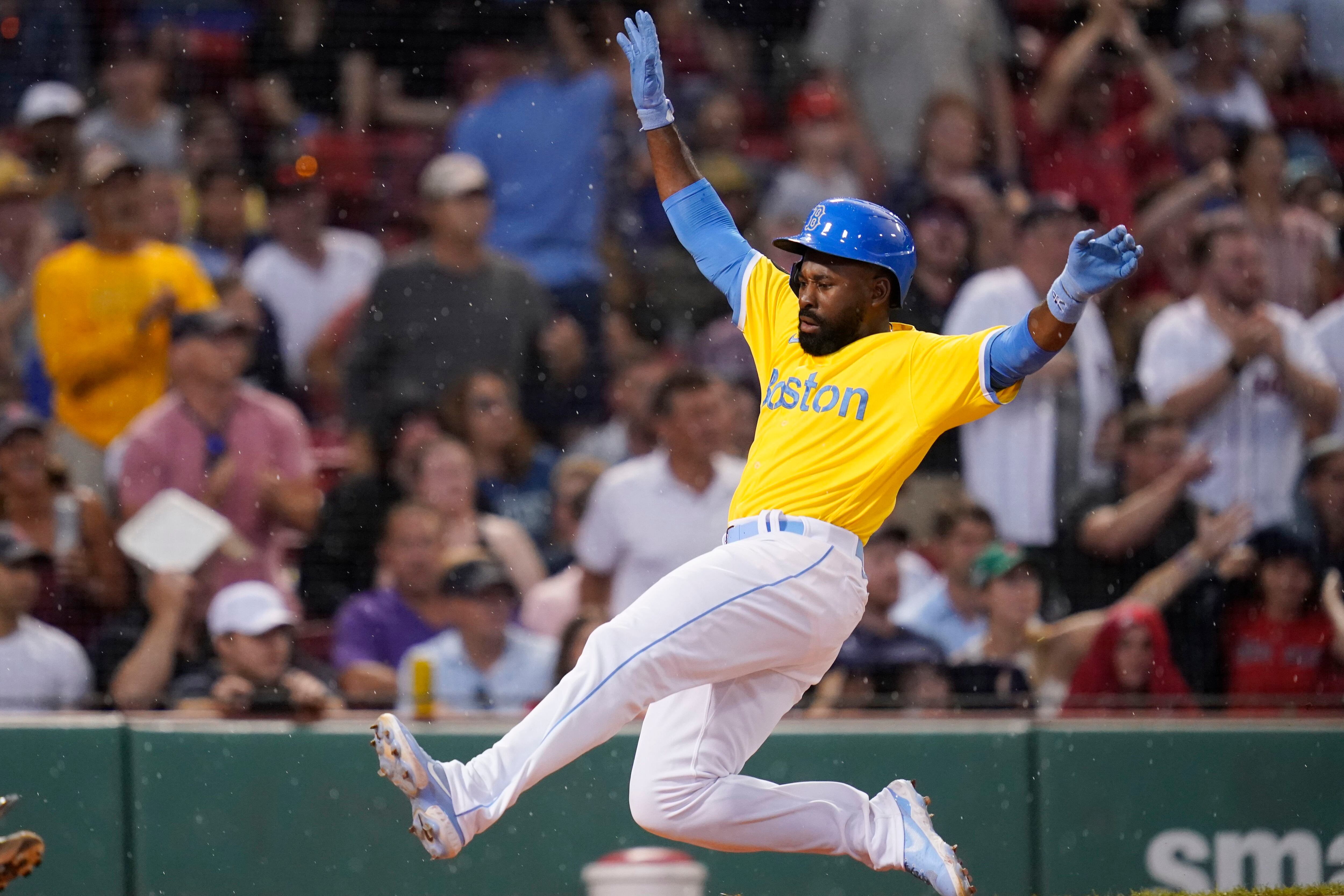 Guardians' Plesac throws ball out of Fenway, Bosox end skid