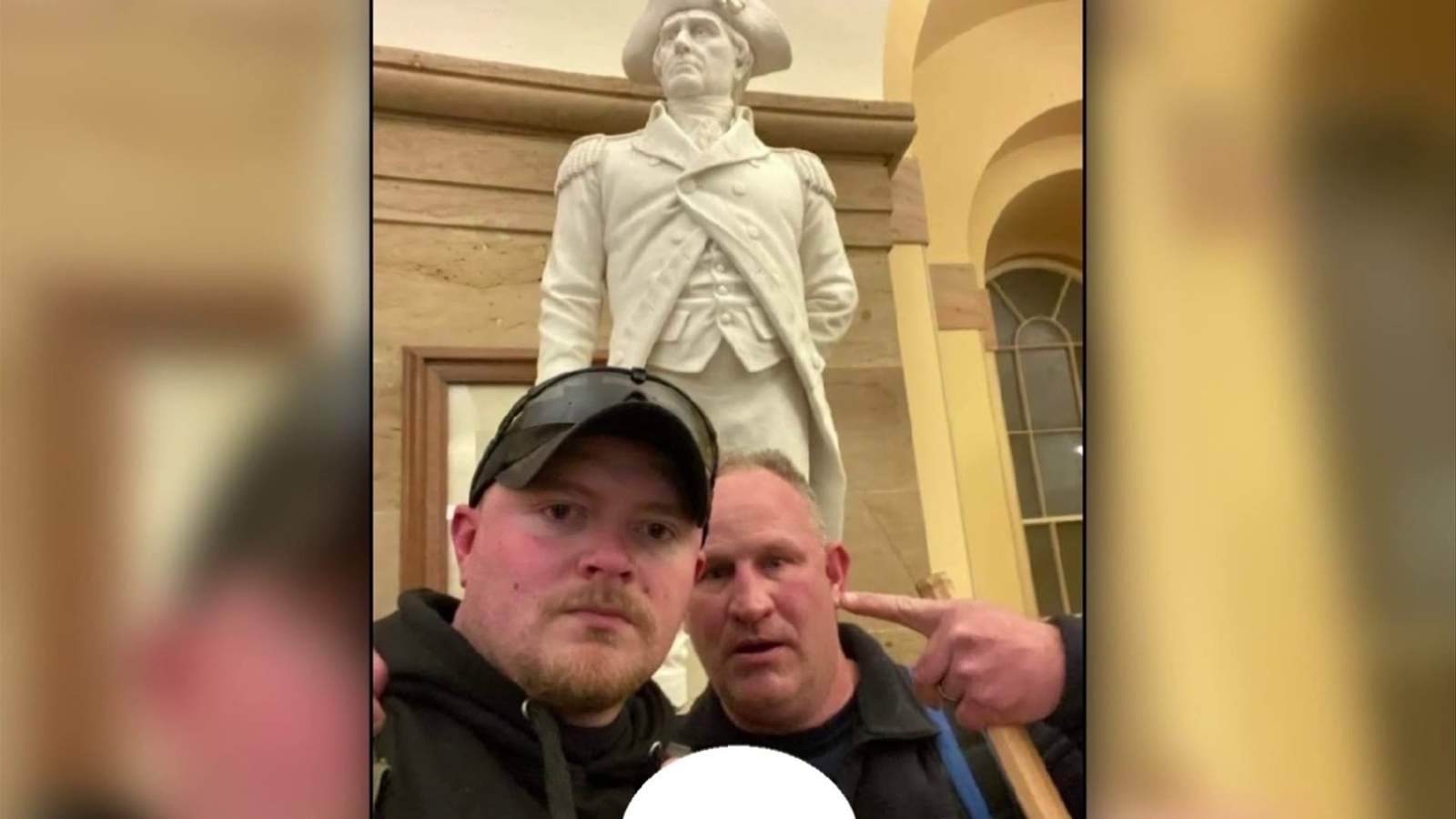 Two Rocky Mount police officers now each face 2 federal charges in connection with storming of US Capitol