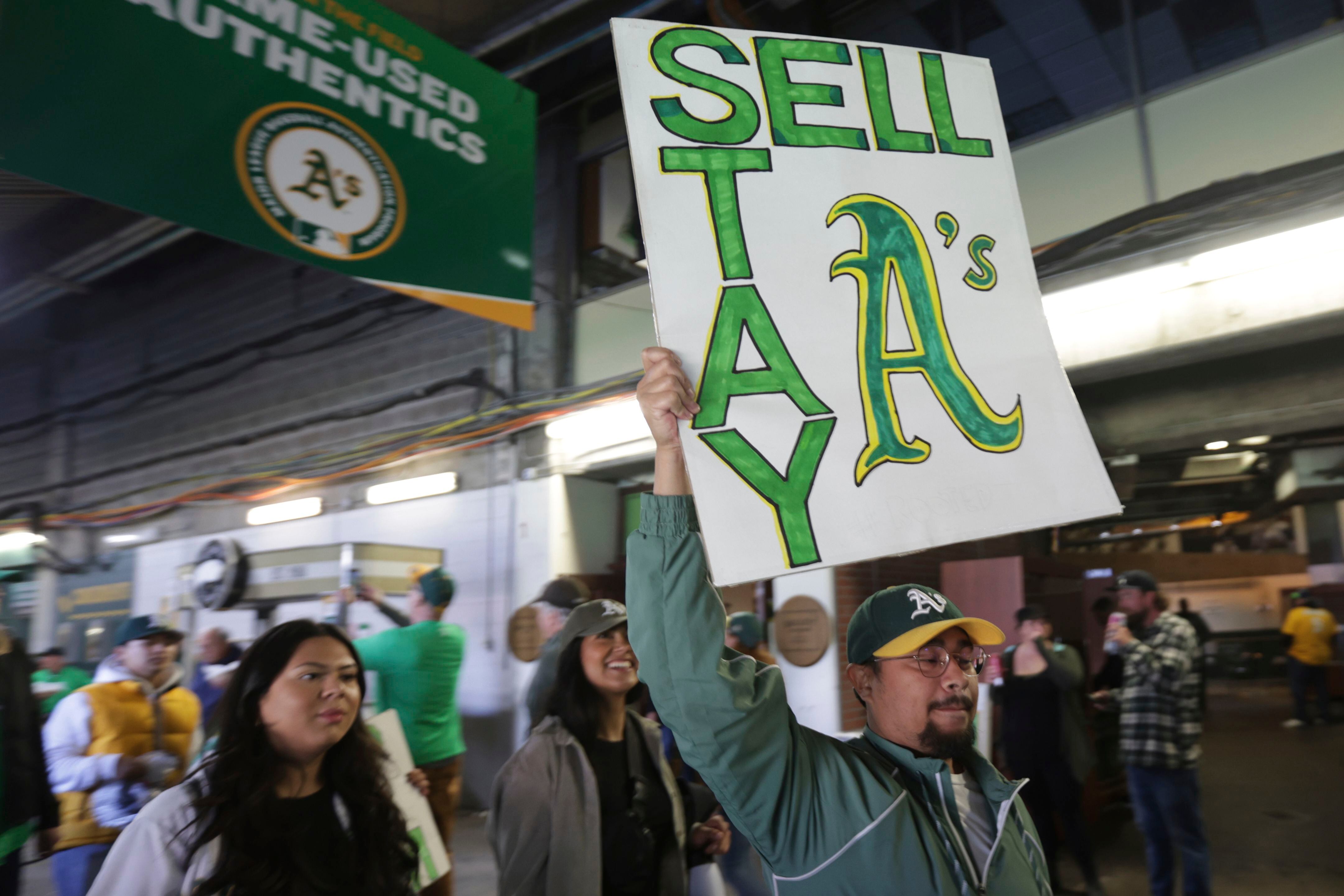 Some 27,759 A's fans join at Oakland Coliseum for 'Reverse Boycott