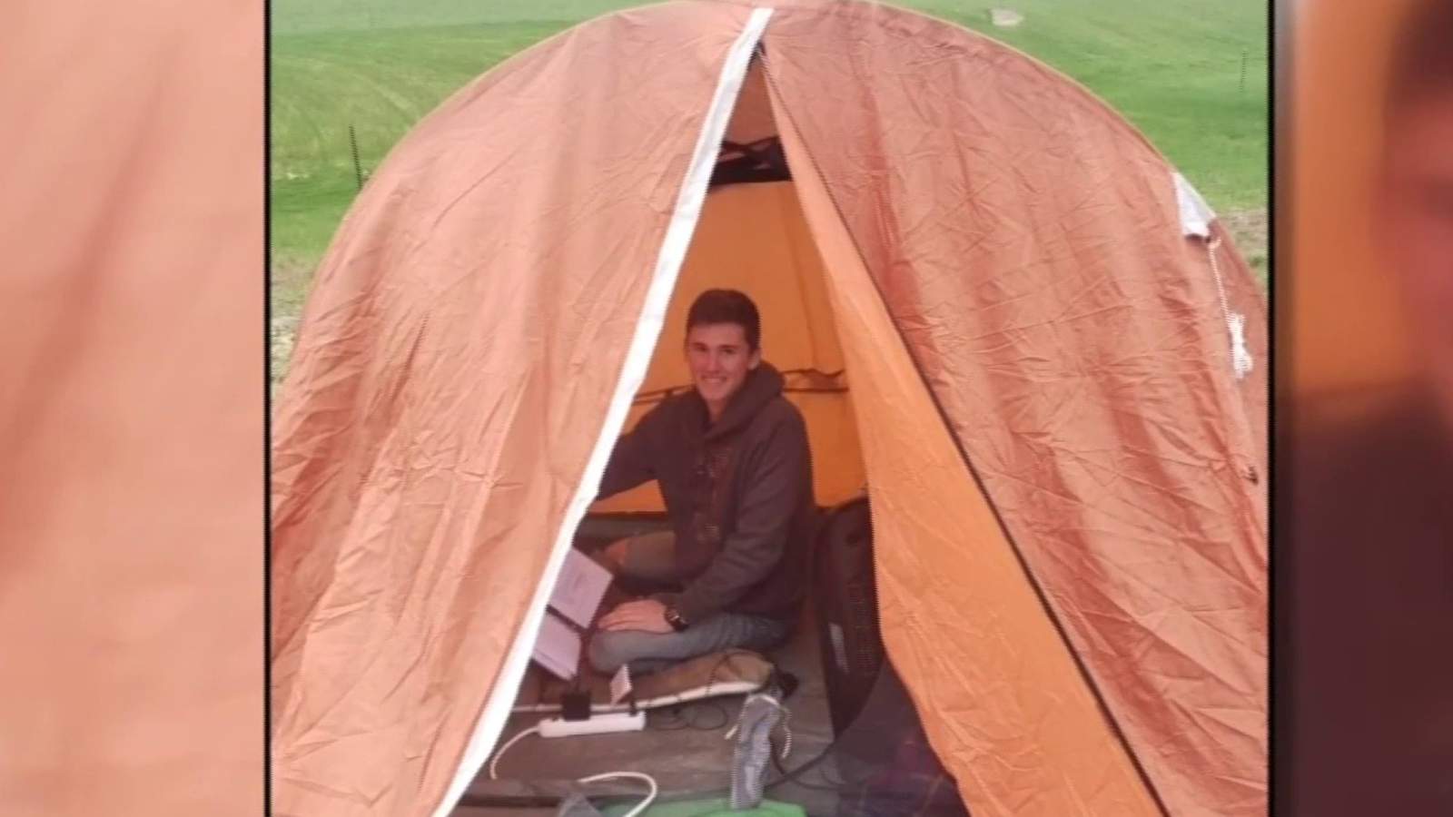 ‘I’ve been blessed’: What one VMI cadet learned while finishing his spring semester in a tent