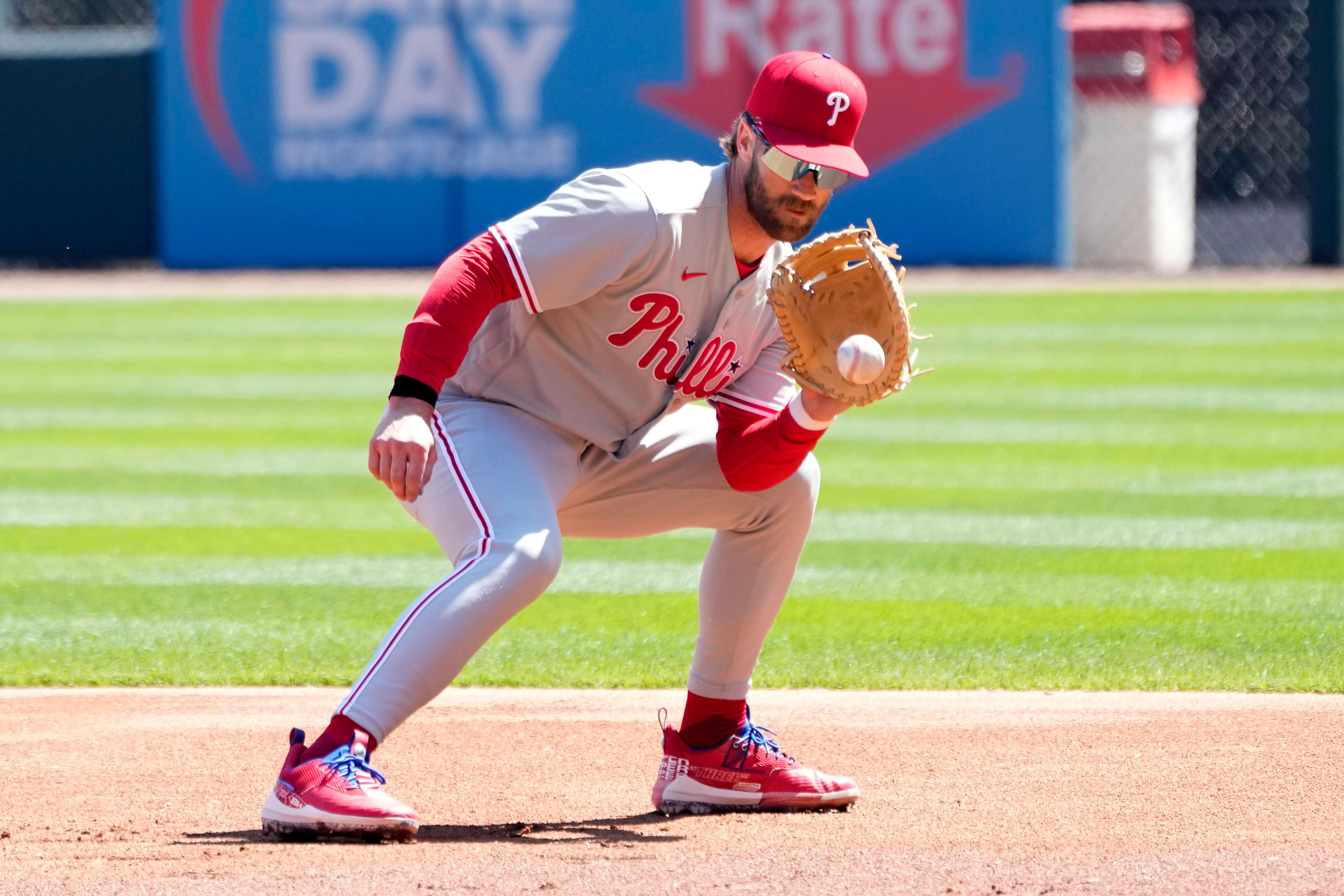 BREAKING: Philadelphia Phillies' Bryce Harper to Play First Base in 2023 -  Fastball