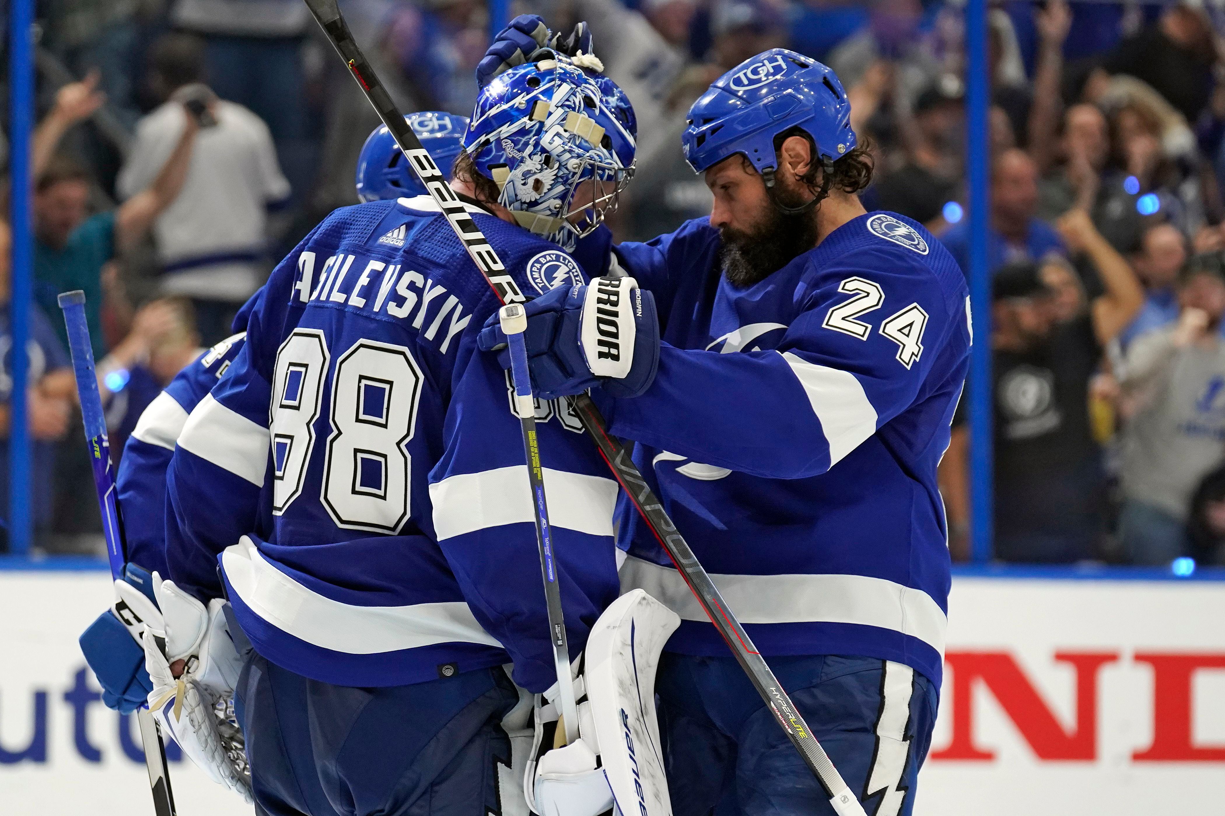 Tampa Bay Lightning on X: Another look at tonight's warmups 