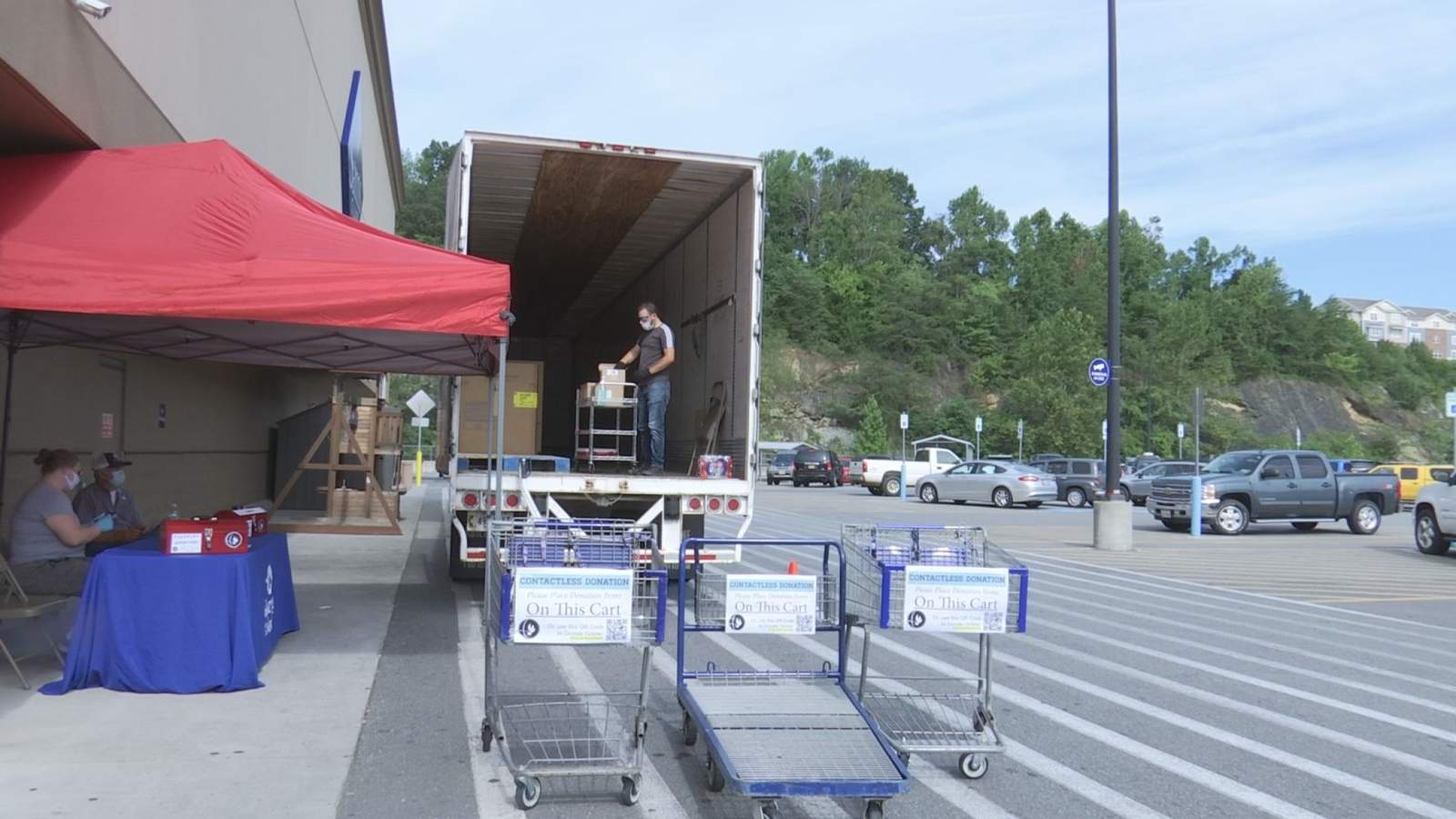 Gleaning for the World collecting donations for those in Gulf facing hurricane, tropical storm warnings