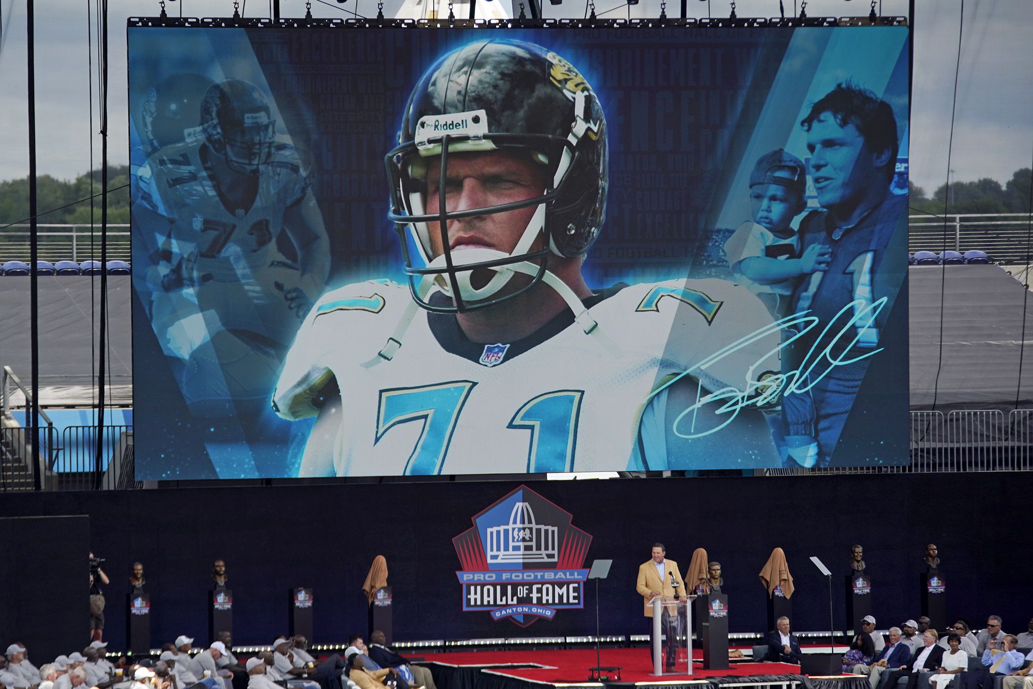 2022 Pro Football Hall of Fame ceremony: Tony Boselli leads icons into  Canton