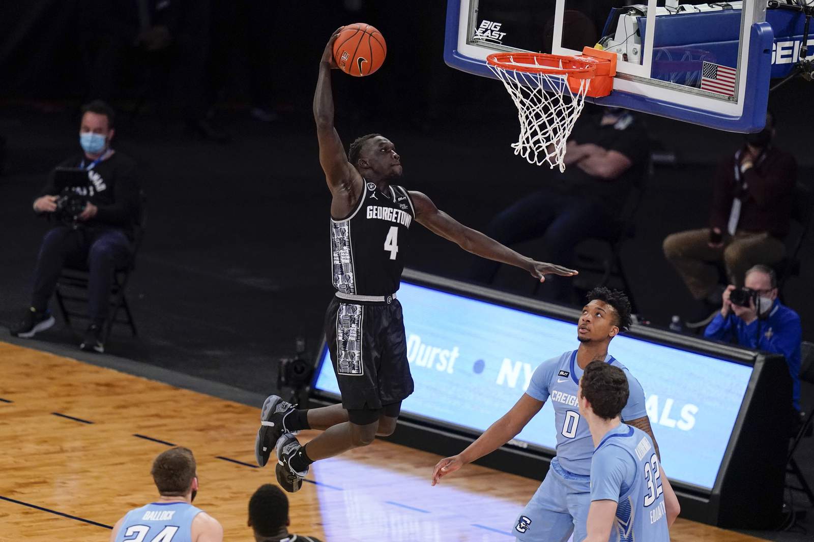 Ewing's exit? Hapless Hoyas blown out of Big East Tournament