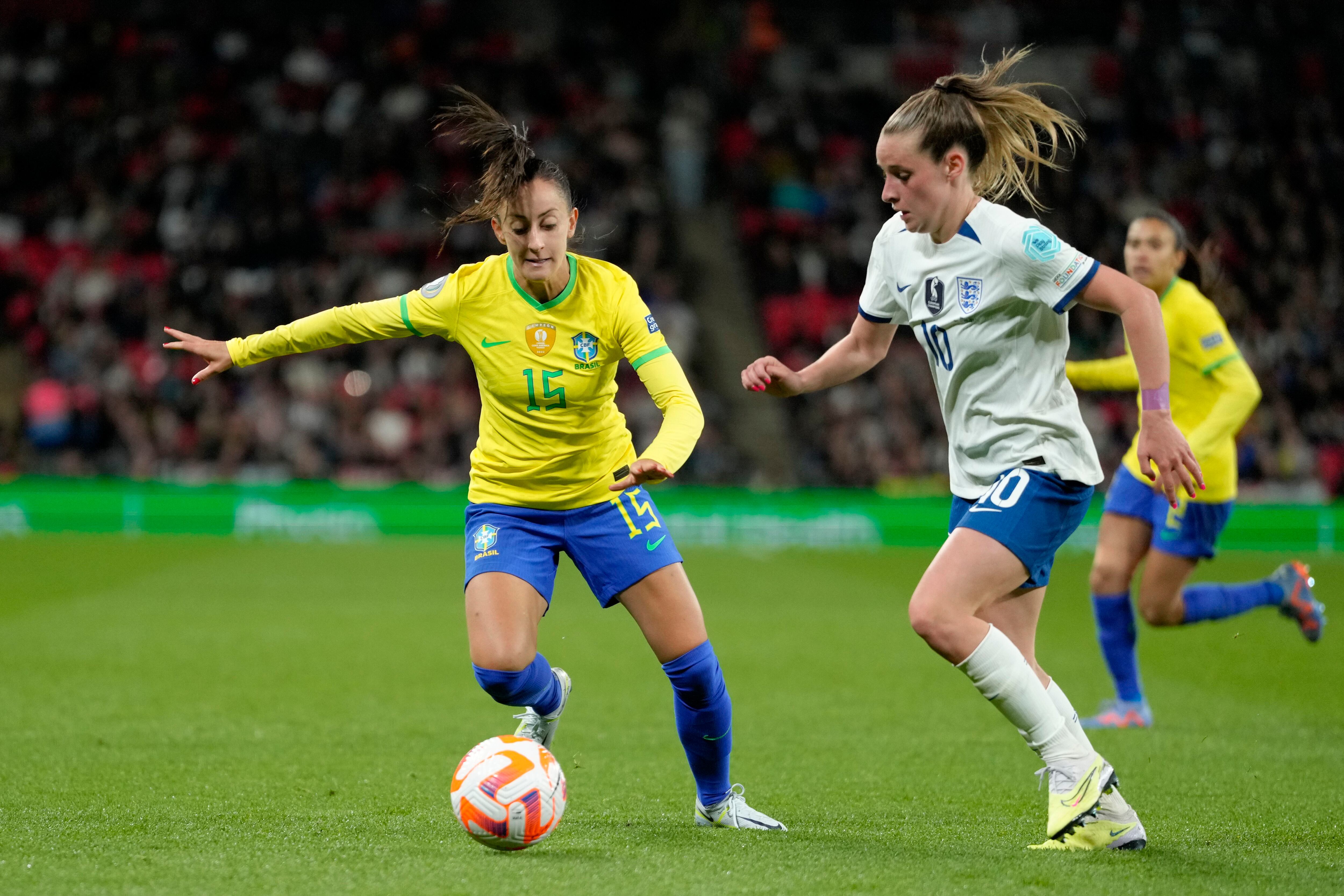 England beat Brazil on penalties to win inaugural Women's Finalissima at  Wembley