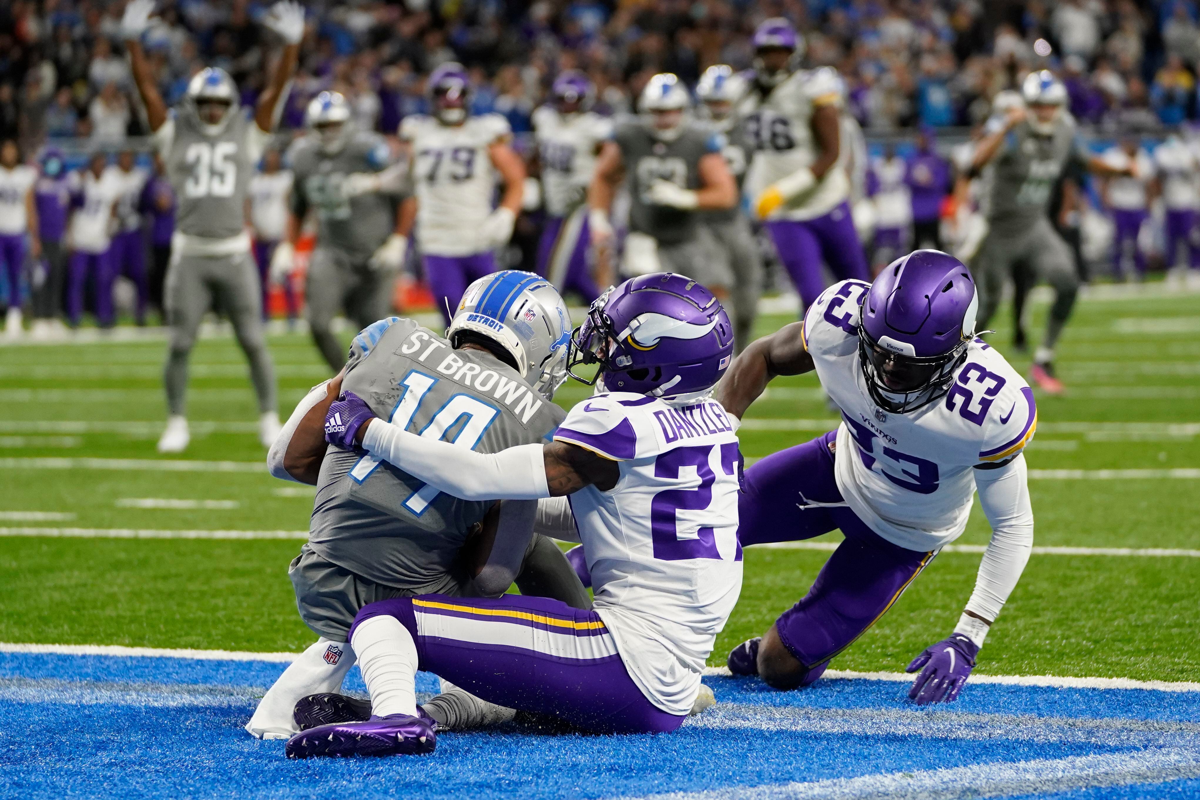 Winless no more: Lions top Vikings, 29-27, for 1st win of season in NFL  Week 13 – The Denver Post