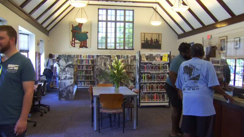 Roanoke’s historic Gainsboro Library reopens with a new look