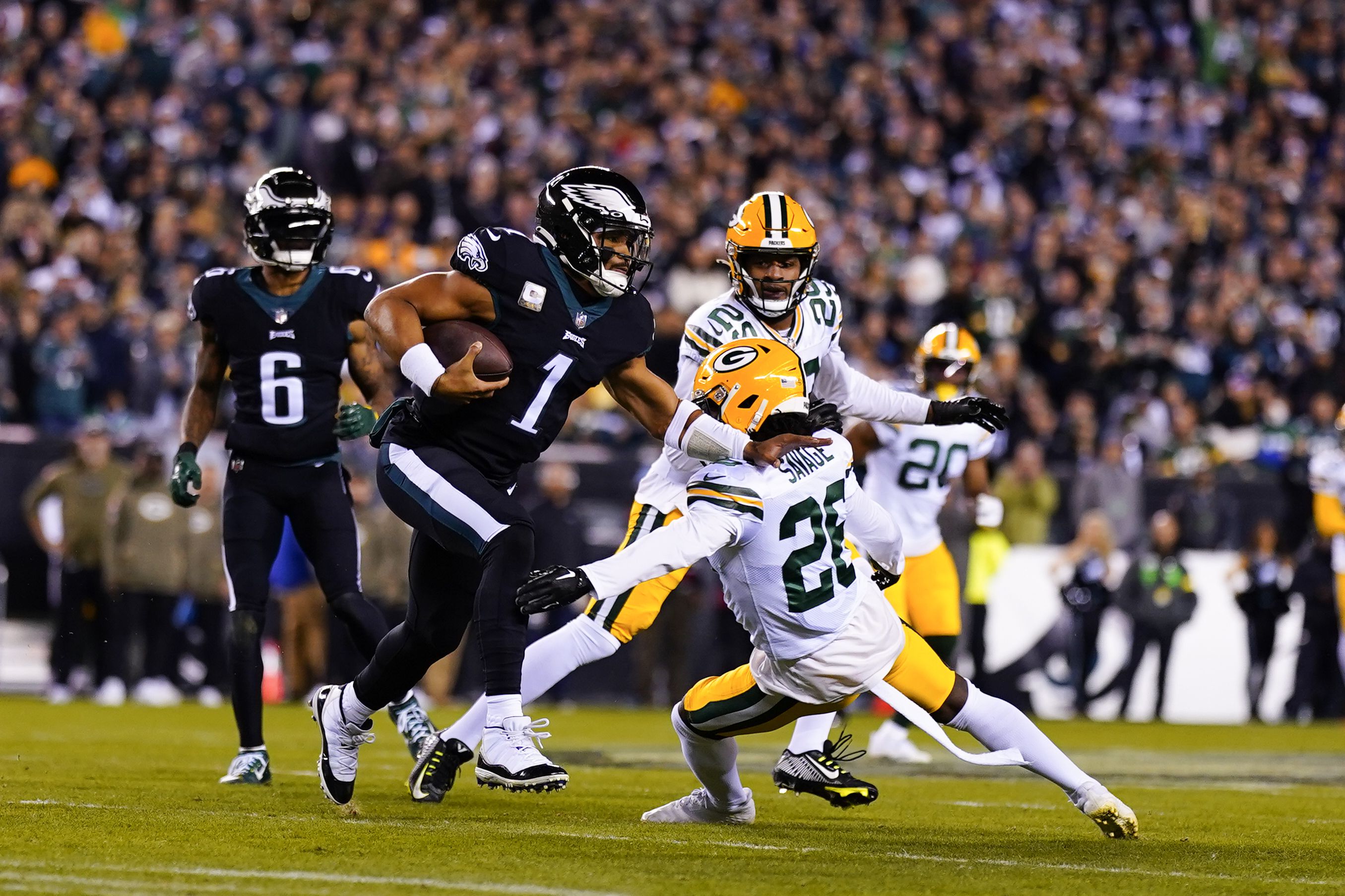 Green Bay Packers vs Philadelphia Eagles - November 28, 2022