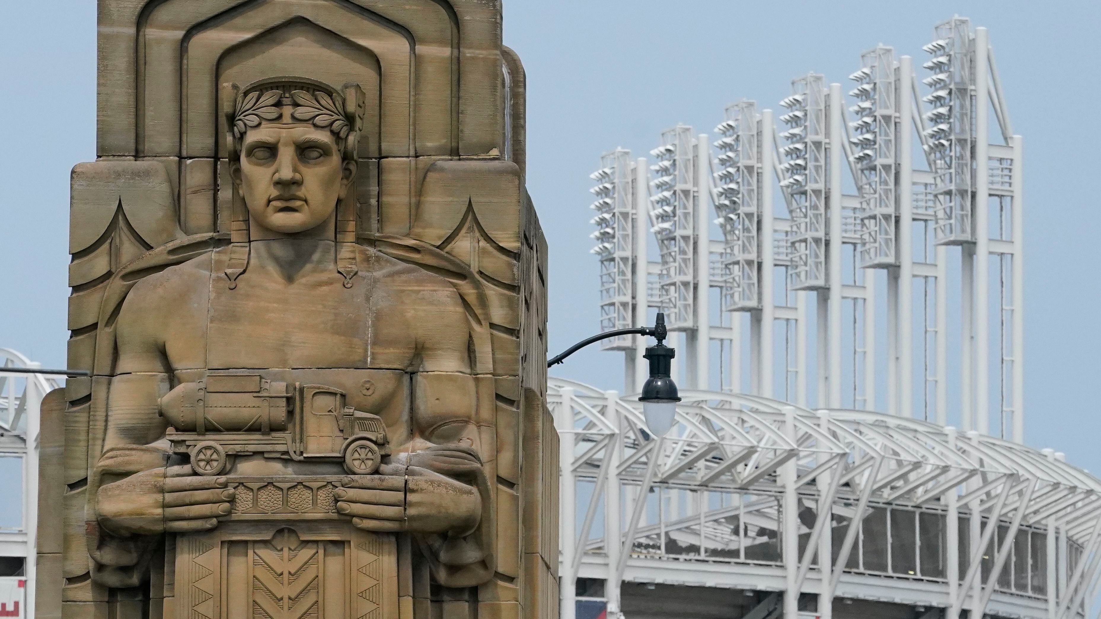 Guardians Marker Unveiled in Cleveland's Little Italy Neighborhood