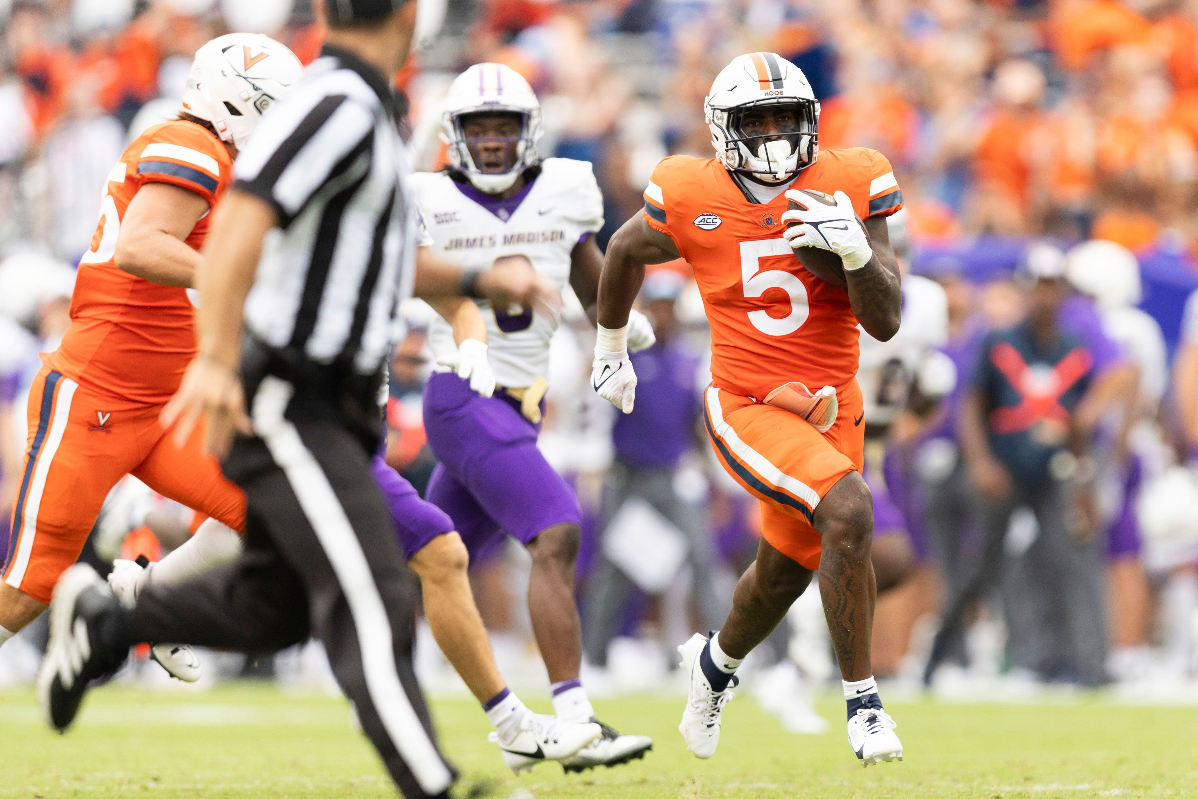 Virginia Tech football game set to restart after hours-long delay