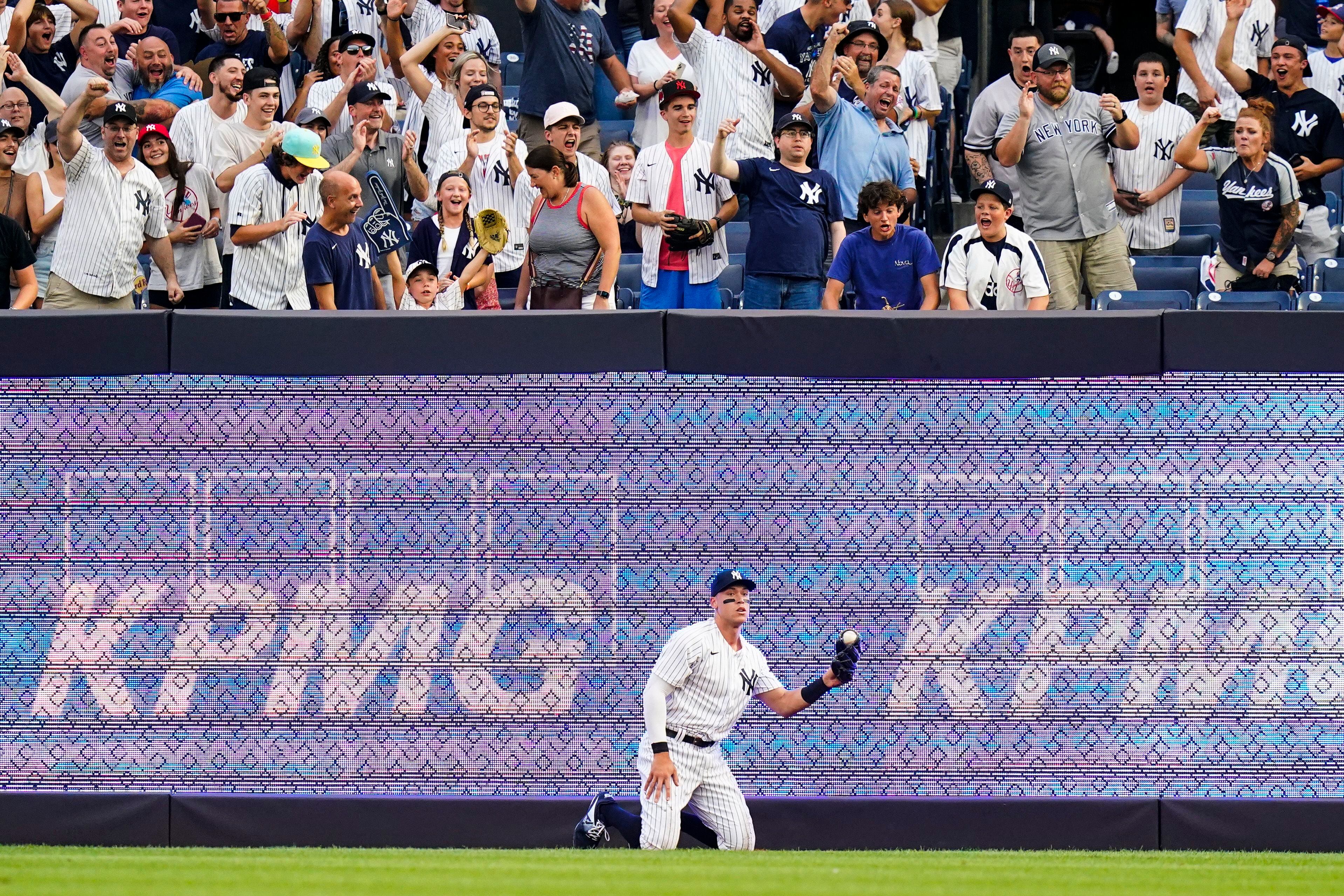 Judge hits grand slam for 41st HR, Yanks rally past Royals