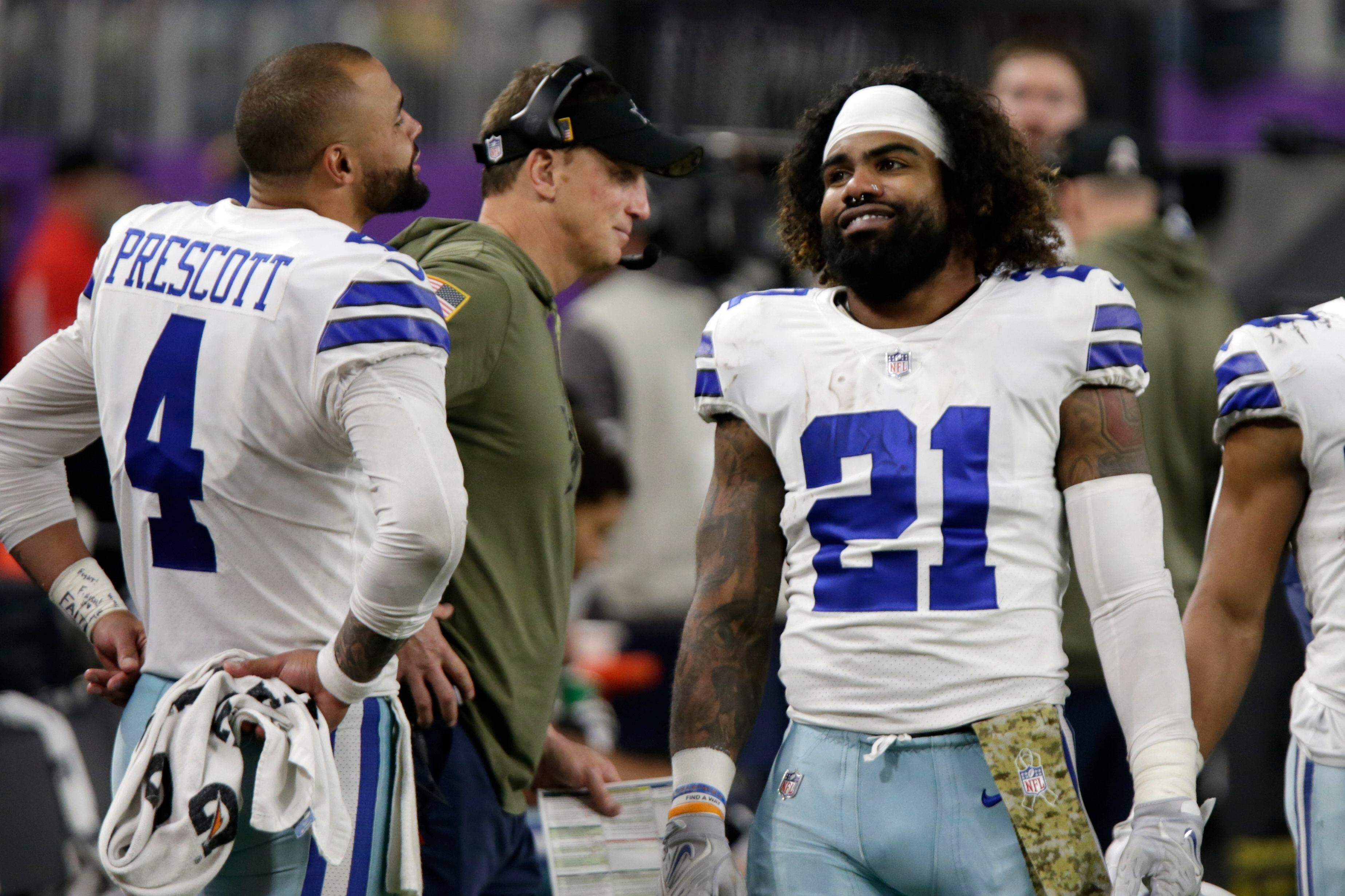 MINNEAPOLIS, MN - NOVEMBER 20: Dallas Cowboys quarterback Dak