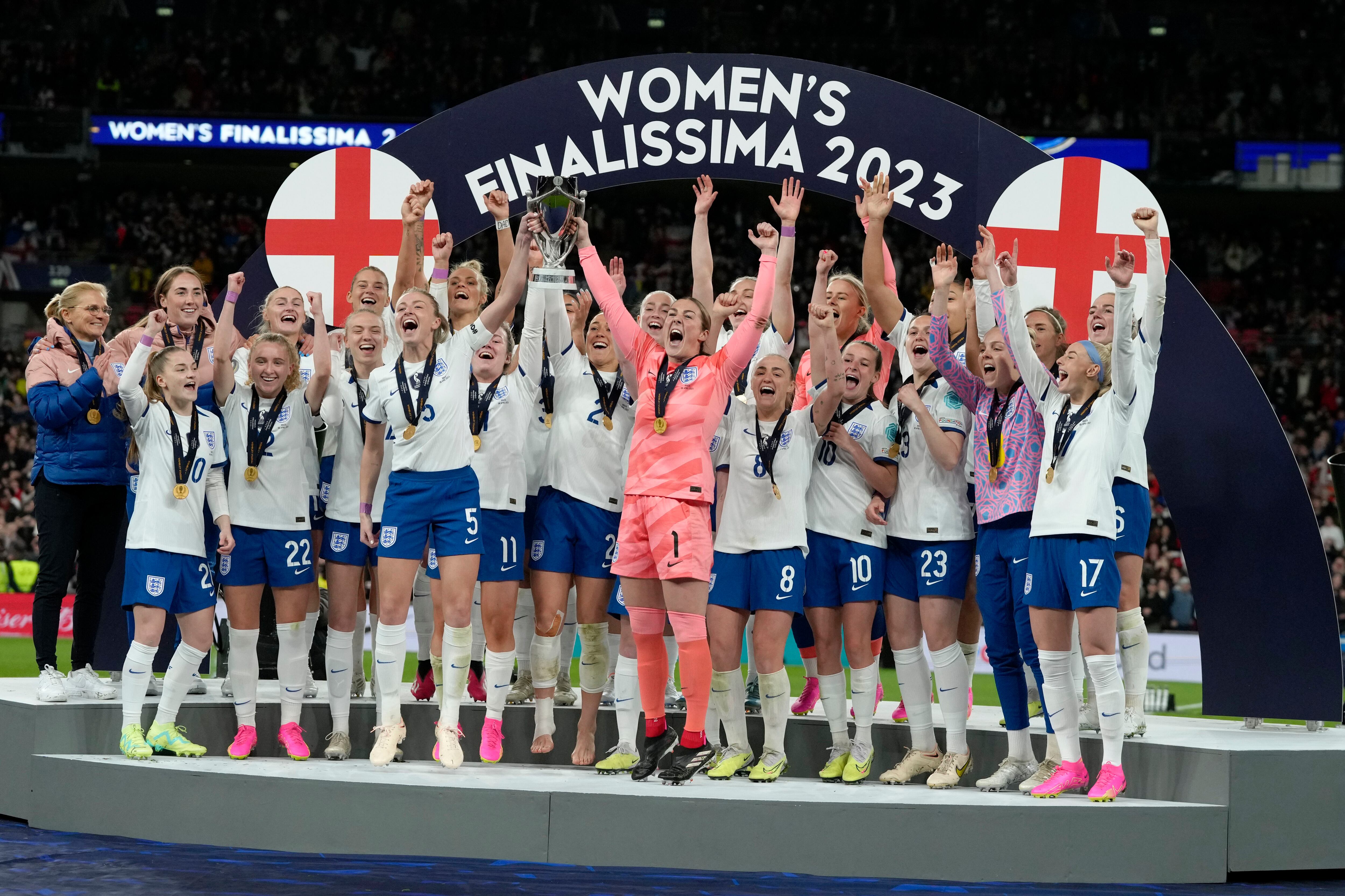 Where to watch England vs Brazil women's Finalissima 2023, live