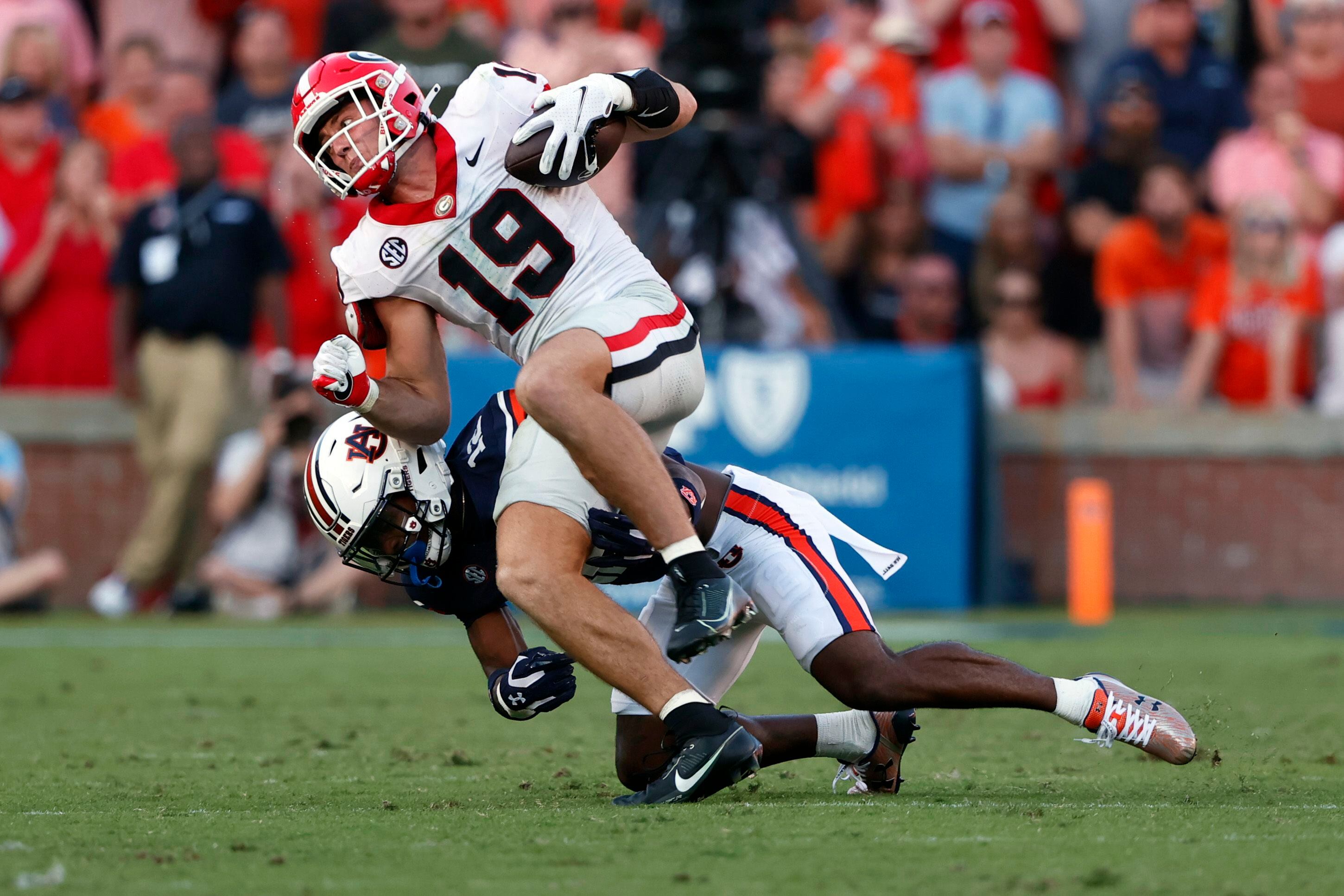 UGA tight end Brock Bowers from SEC Media Days 