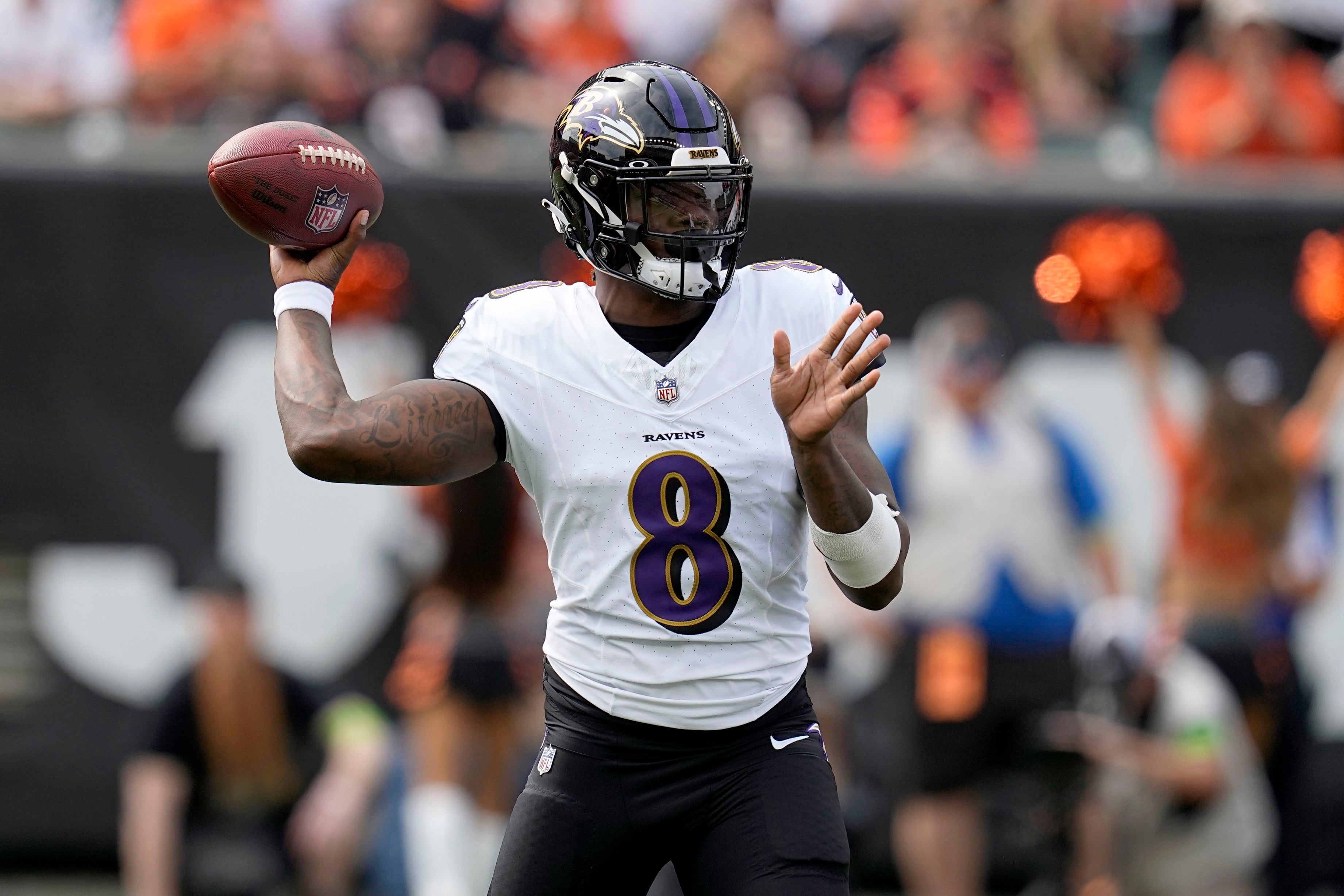 Lamar Jackson Hopes to Be the Difference vs. Bengals