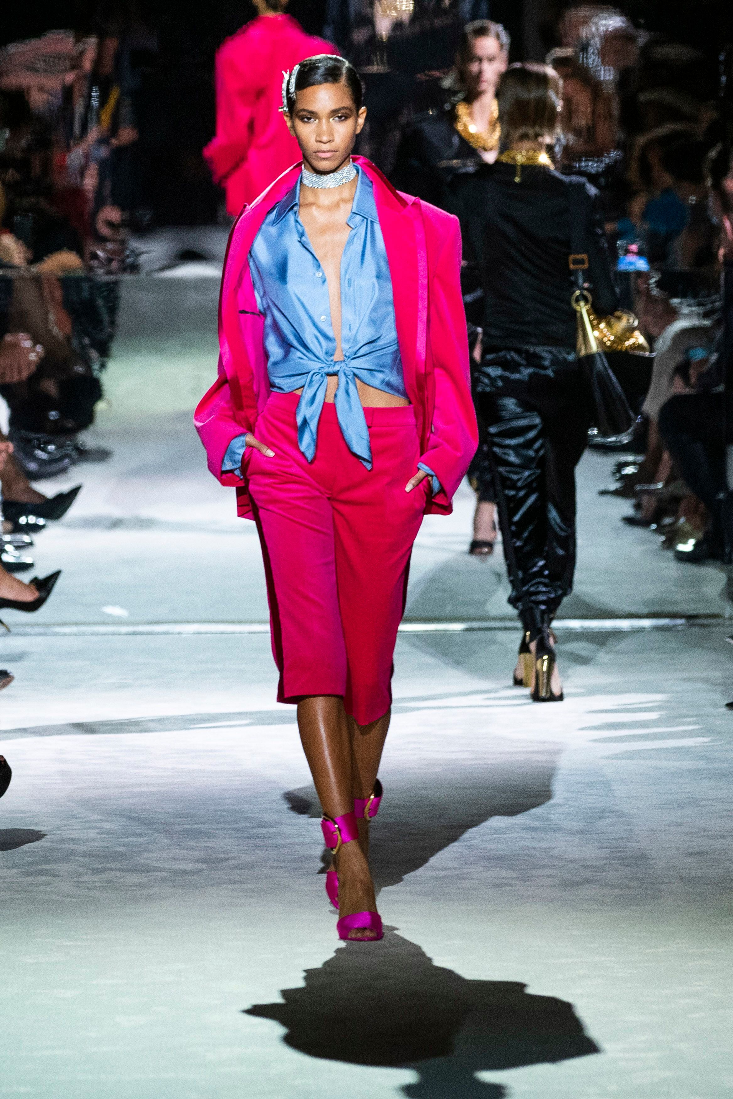 Tom Ford Wraps NY Fashion Week With a Show of Disco Glam - Bloomberg