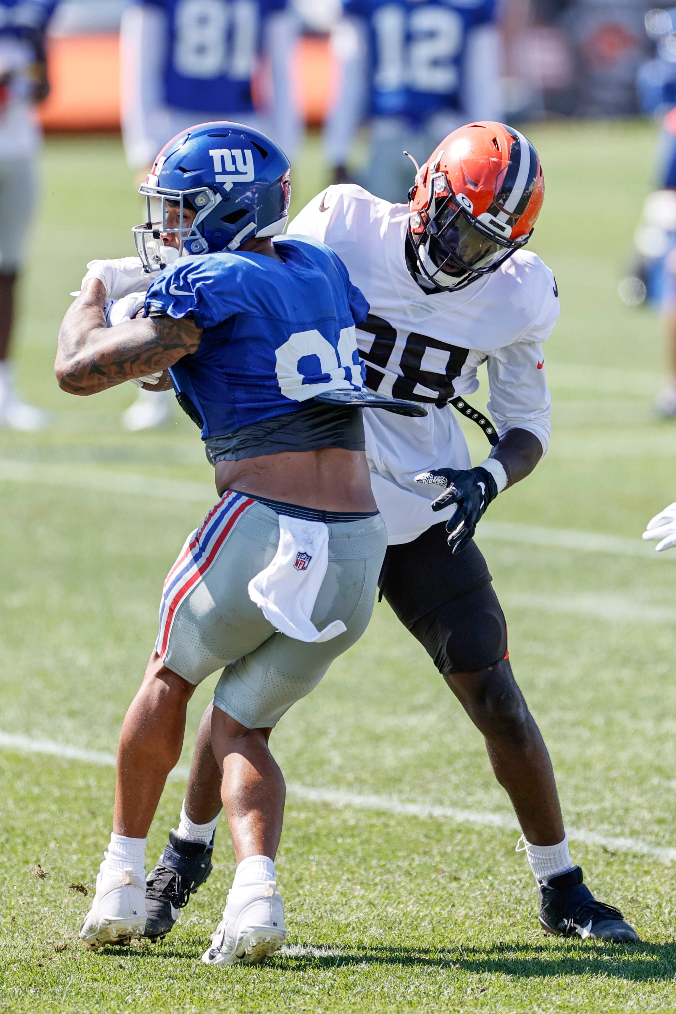 Giants and Browns will hold two joint practices in Cleveland