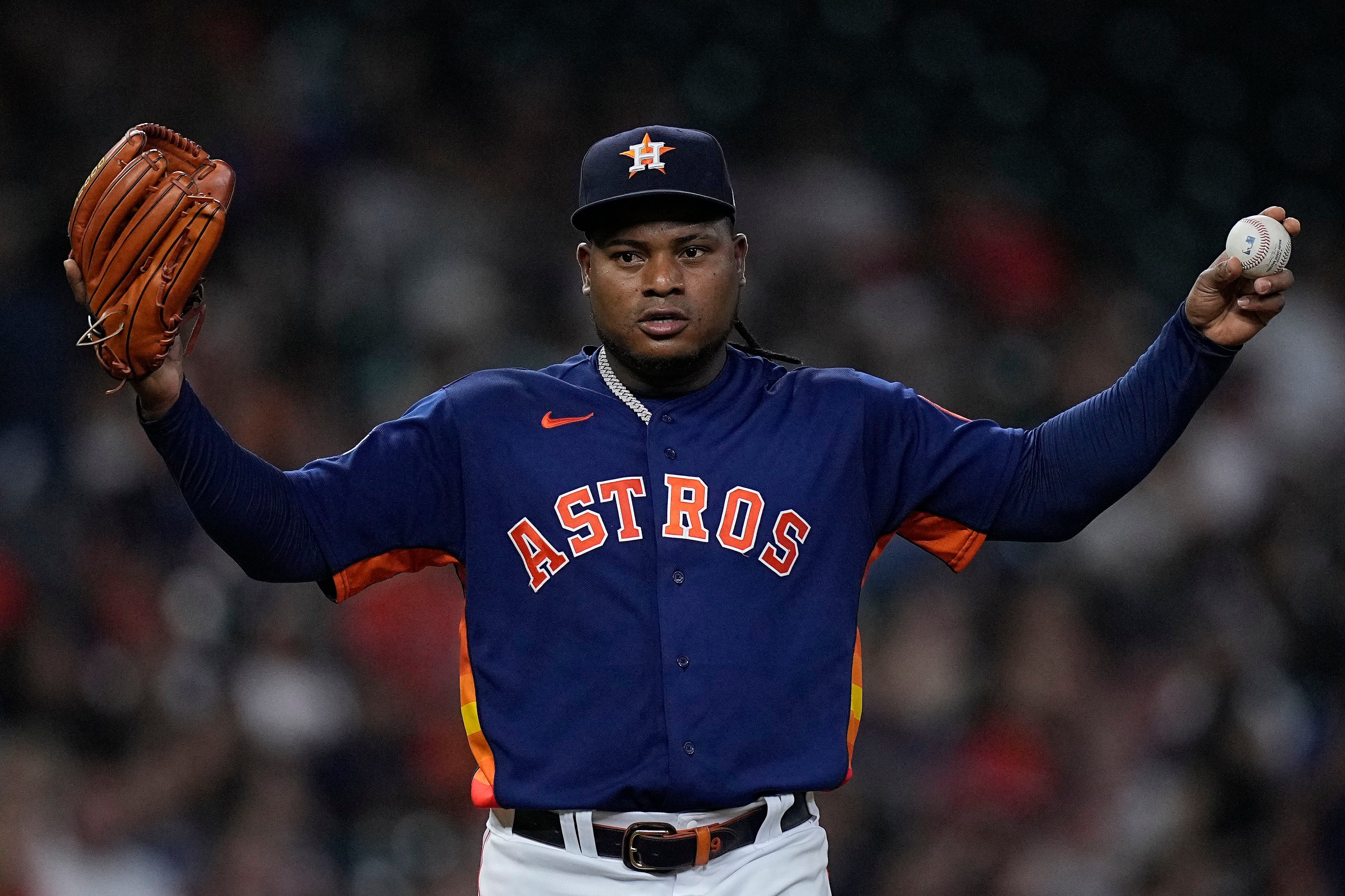 Astros' Framber Valdez throws no-hitter vs Guardians on 93 pitches - NBC  Sports