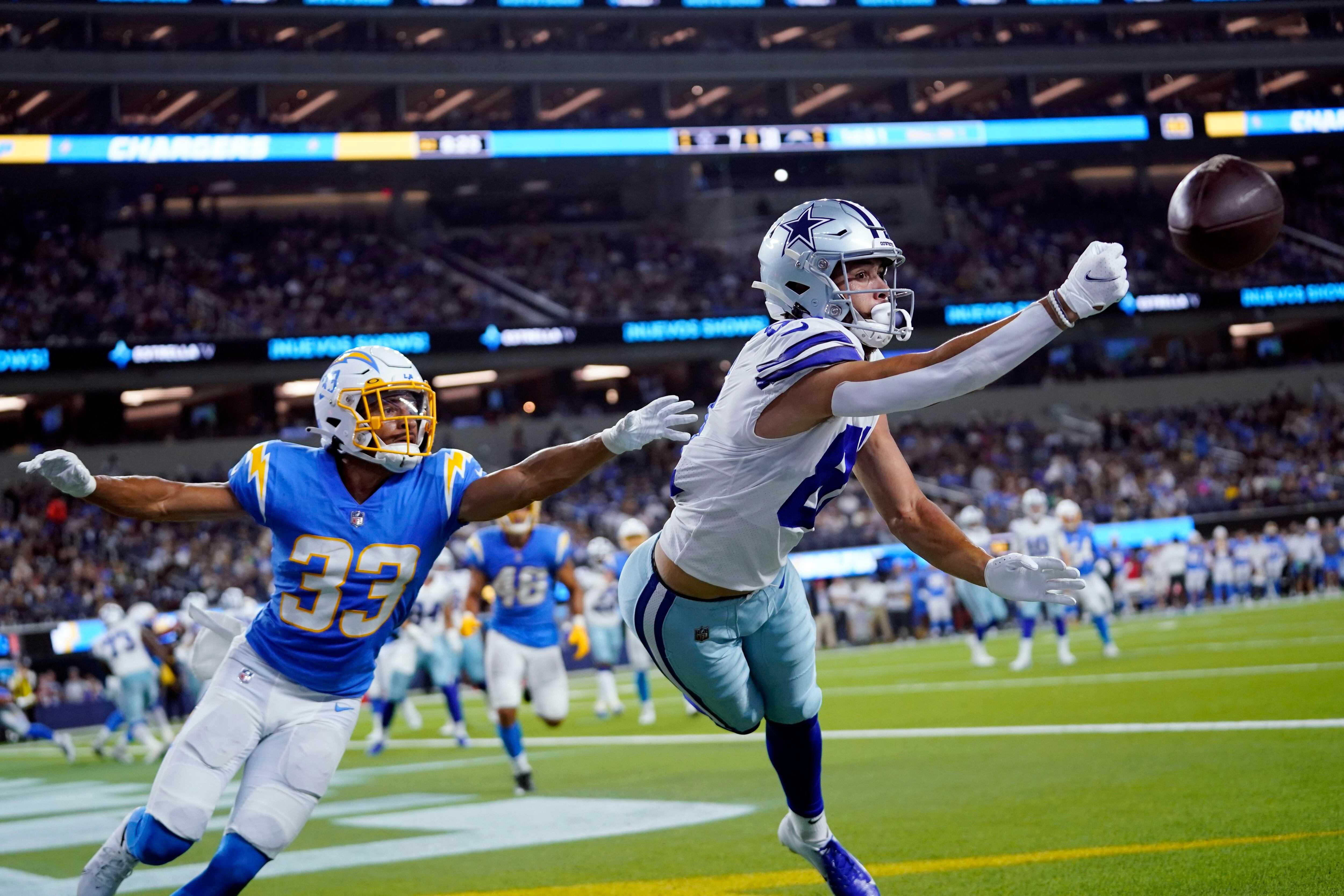 Turpin's TDs lead Cowboys to 32-18 victory over Chargers Dallas