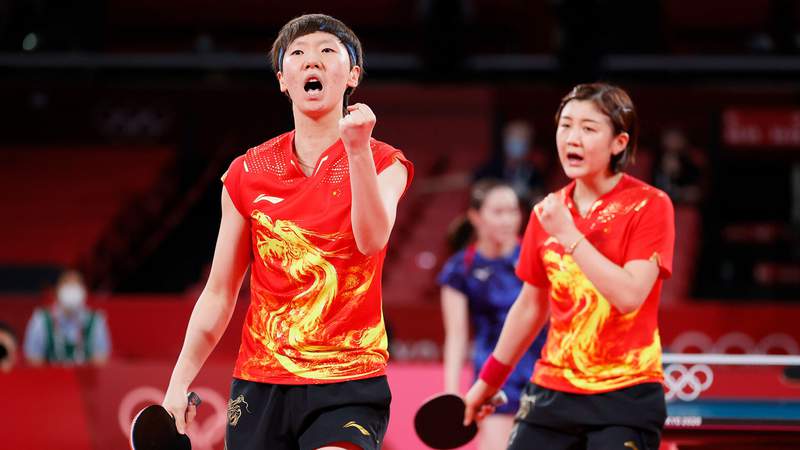 China defeats Japan for gold in women's team table tennis