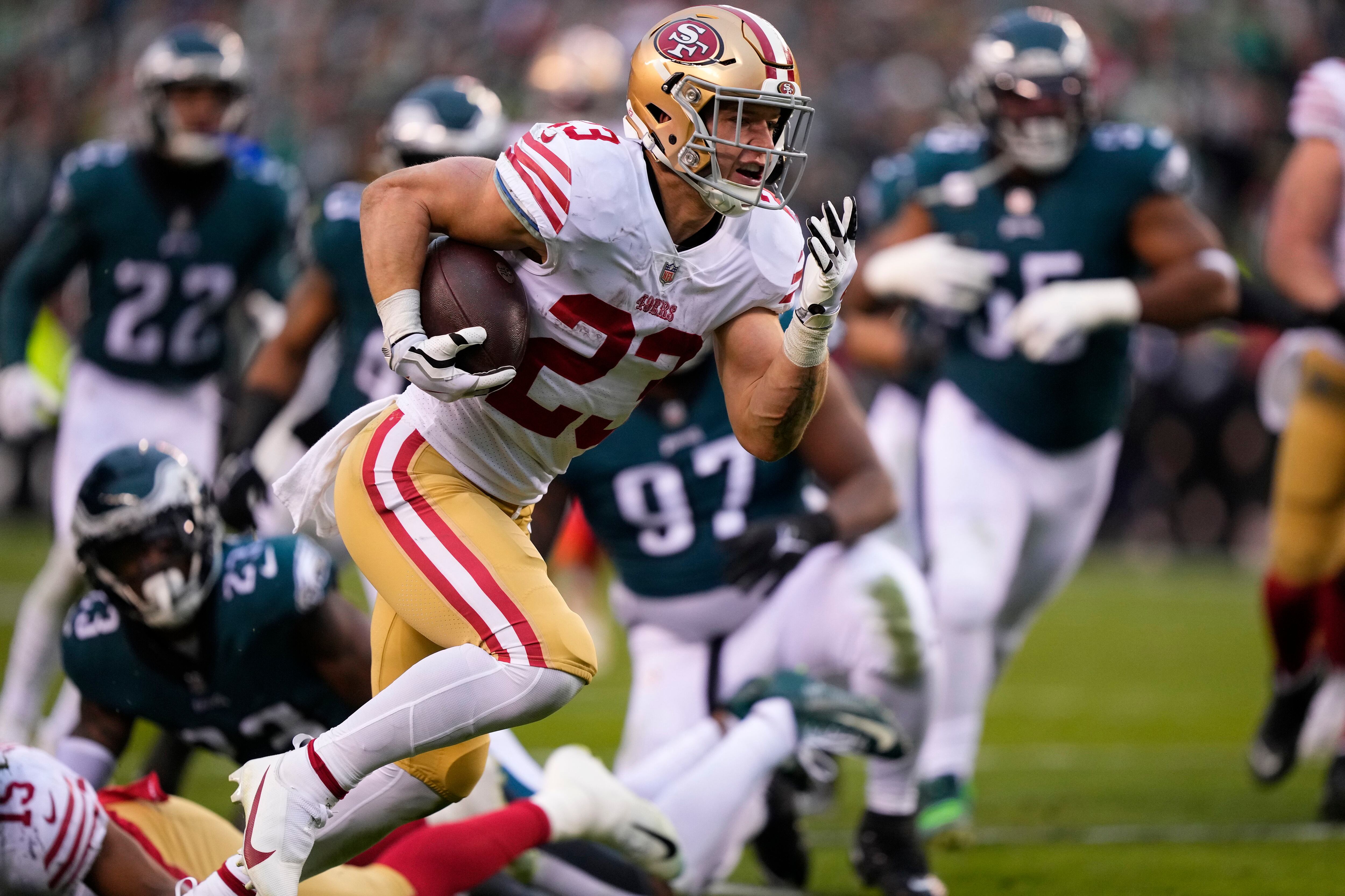 Christian MCCaffrey and his impact on the 49ers' run game