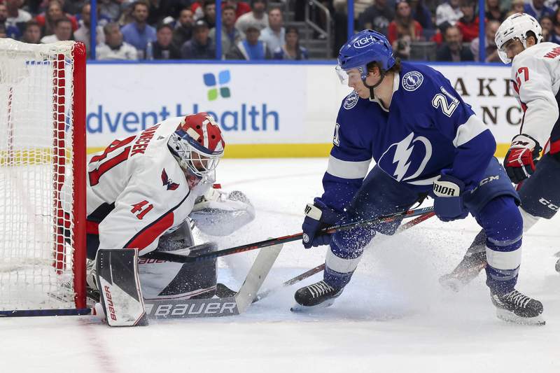 Chytil scores twice, Rangers rout Lightning 6-2 in Game 1 - The Globe and  Mail
