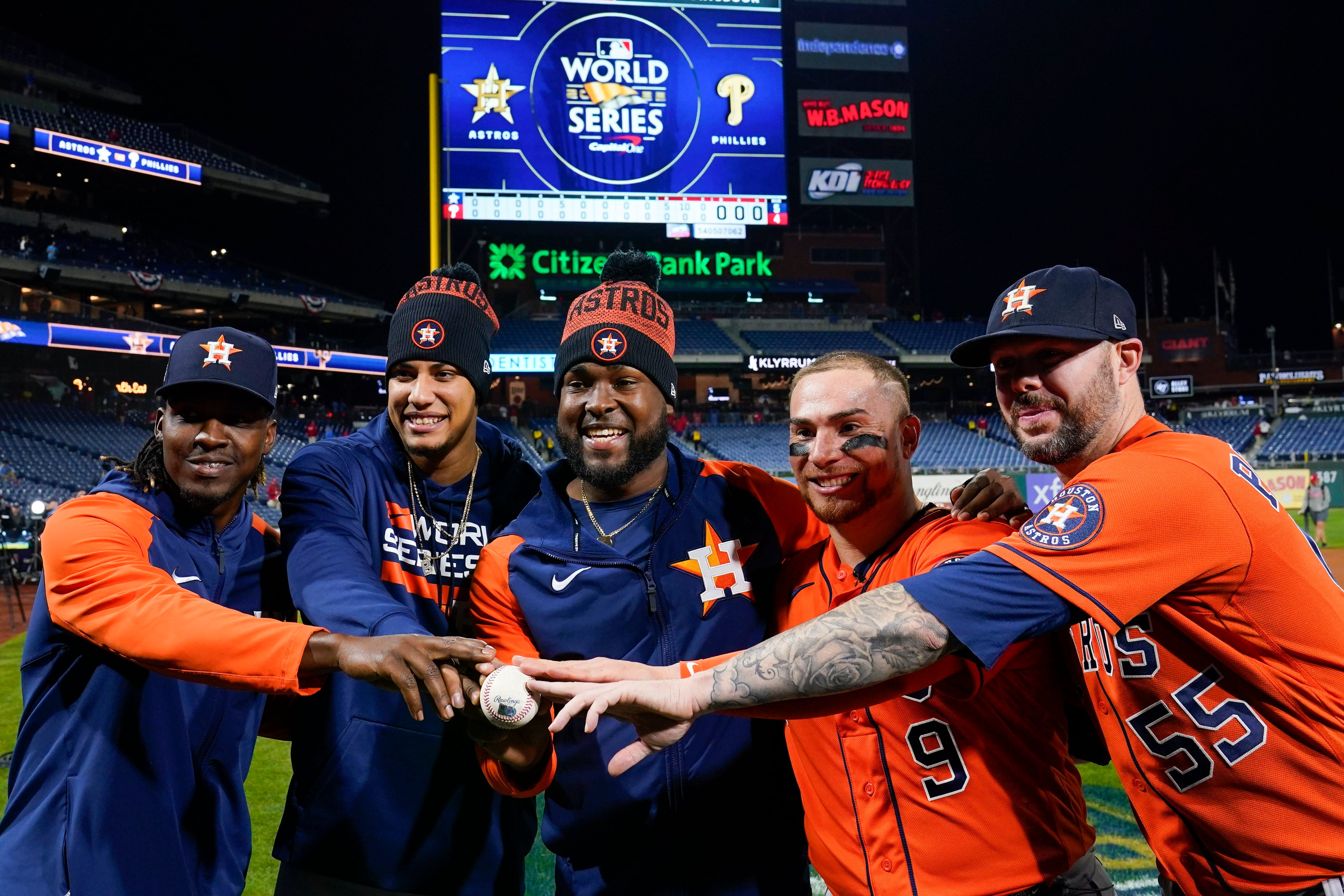 Astros throw first combined no-hitter in MLB postseason history