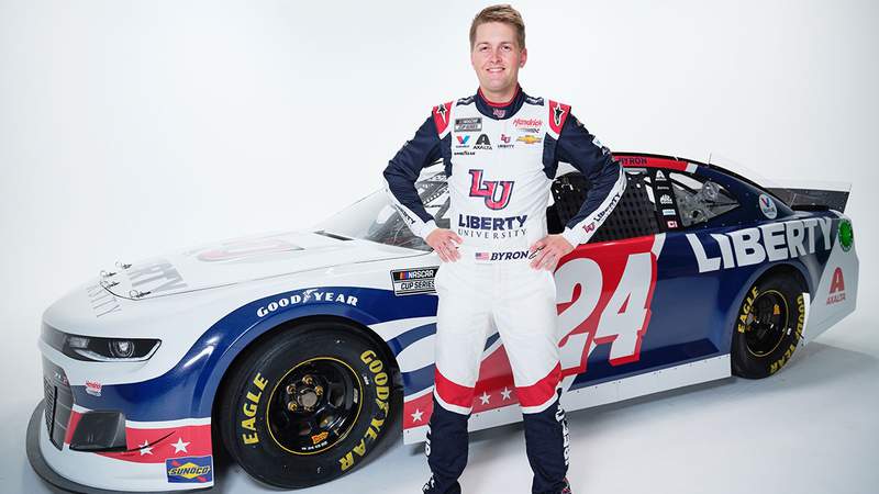 Liberty University extends contract with NASCAR driver