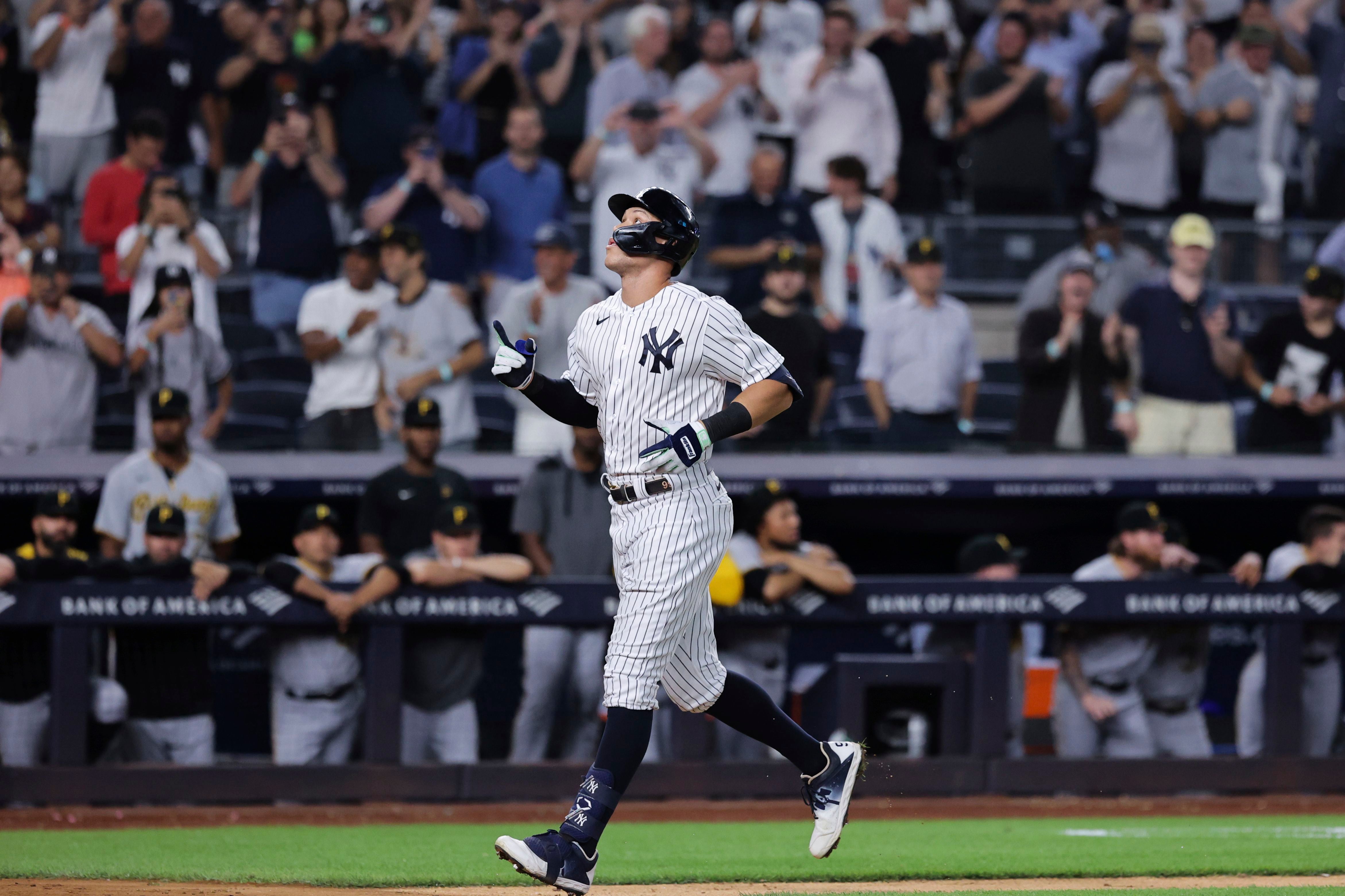 Judge hits 60th homer; Yankees win on Stanton's walk-off slam