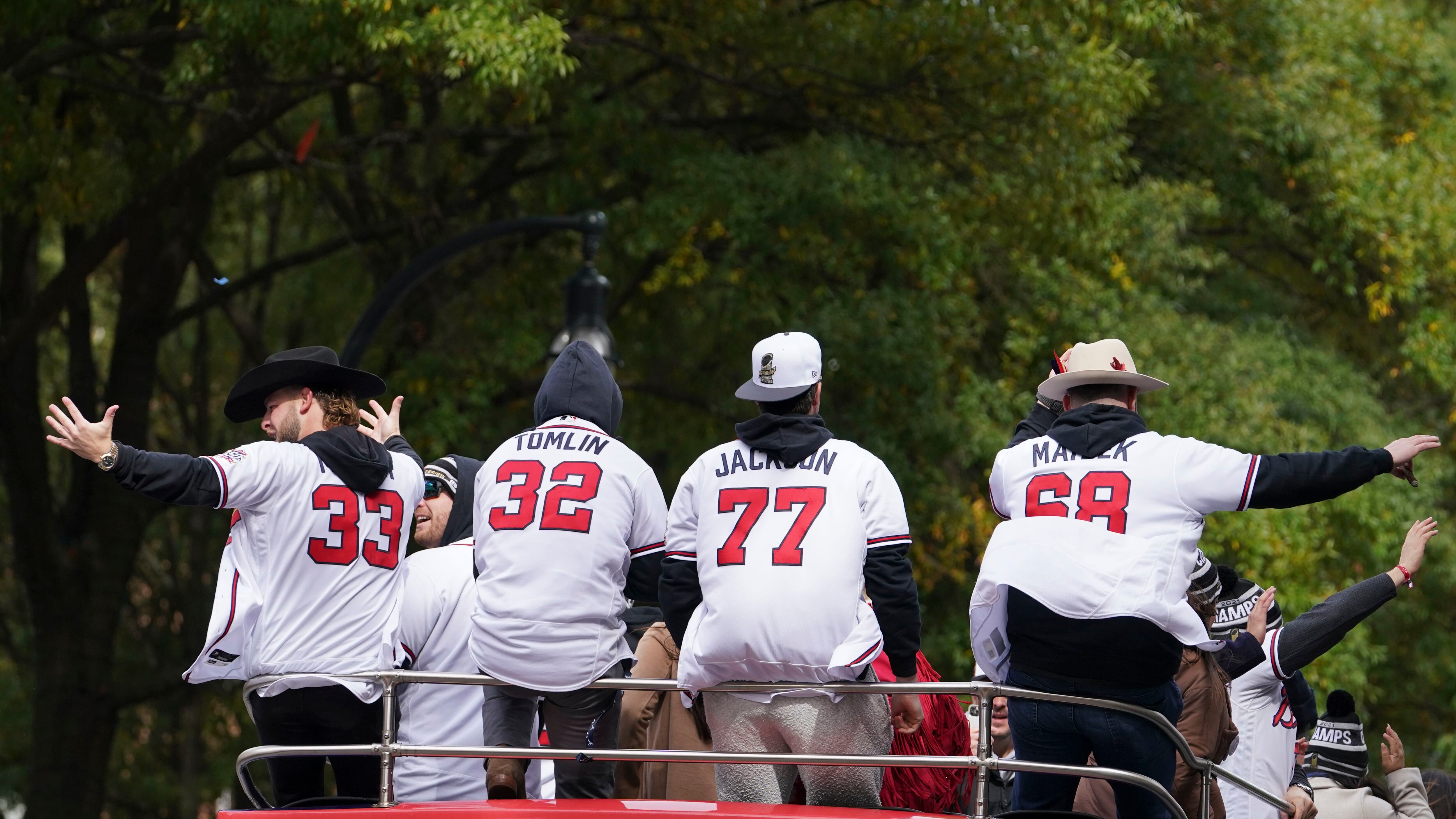 World Series celebration  Hank Aaron's widow Billye Aaron speaks