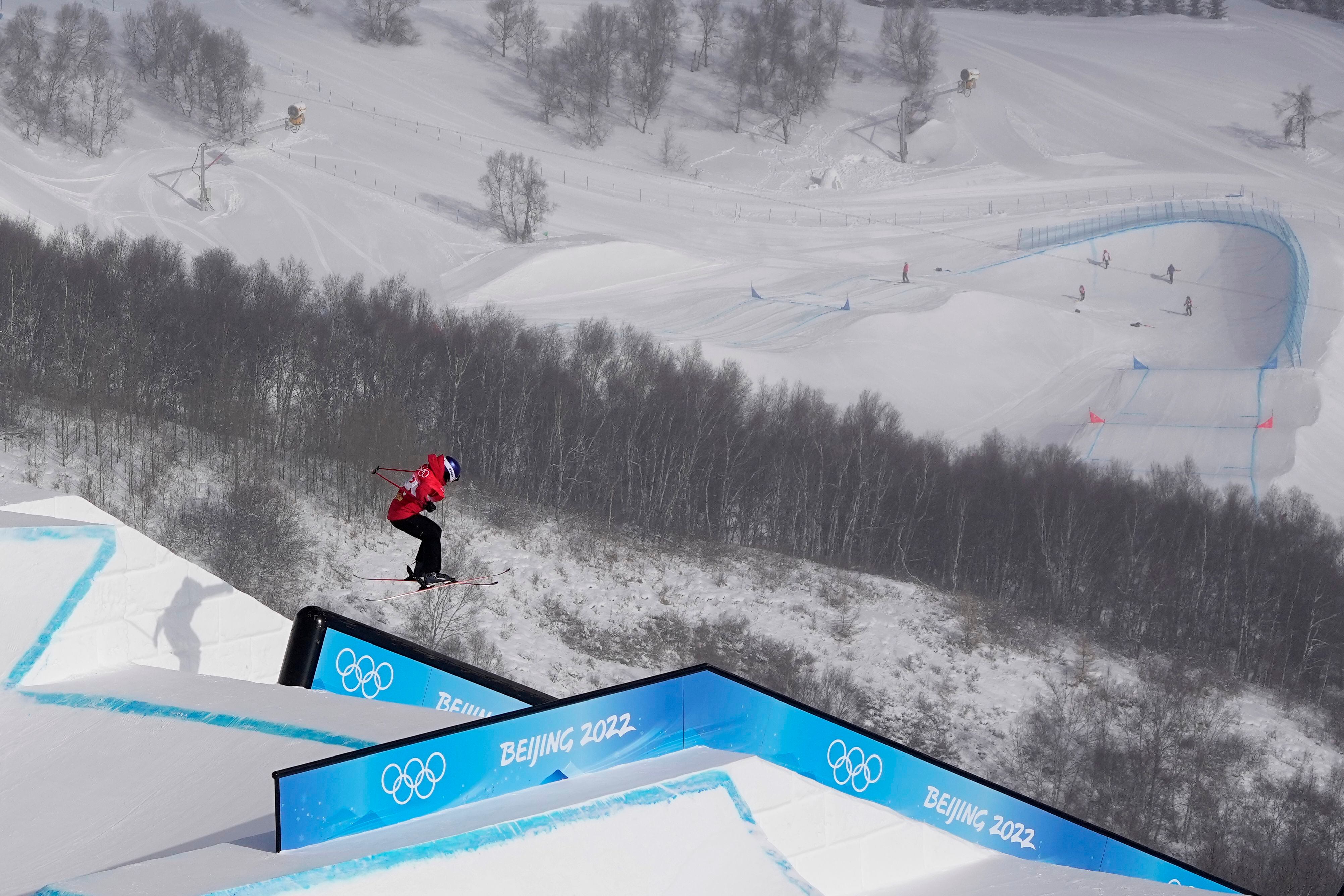 Ski champion Eileen Gu makes a wintery debut in this Louis Vuitton