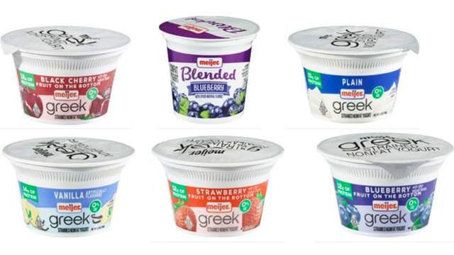 Meijer announces recall of Greek, low-fat yogurts