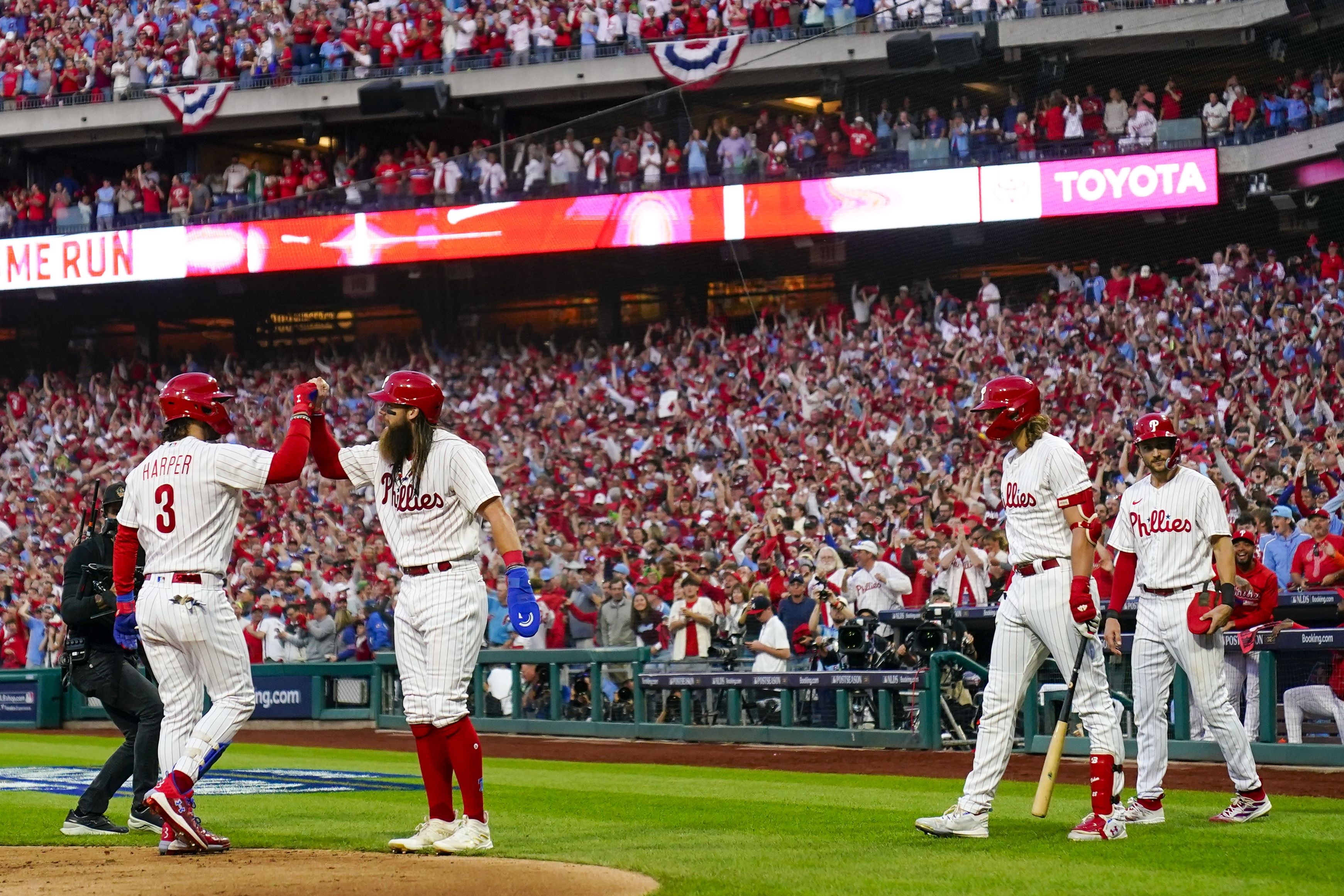 John Clark on X: Ranger Suarez wearing his Nick Castellanos shirt today  Phillies have won all 5 games Ranger has appeared in these playoffs. How  big has he been!  / X