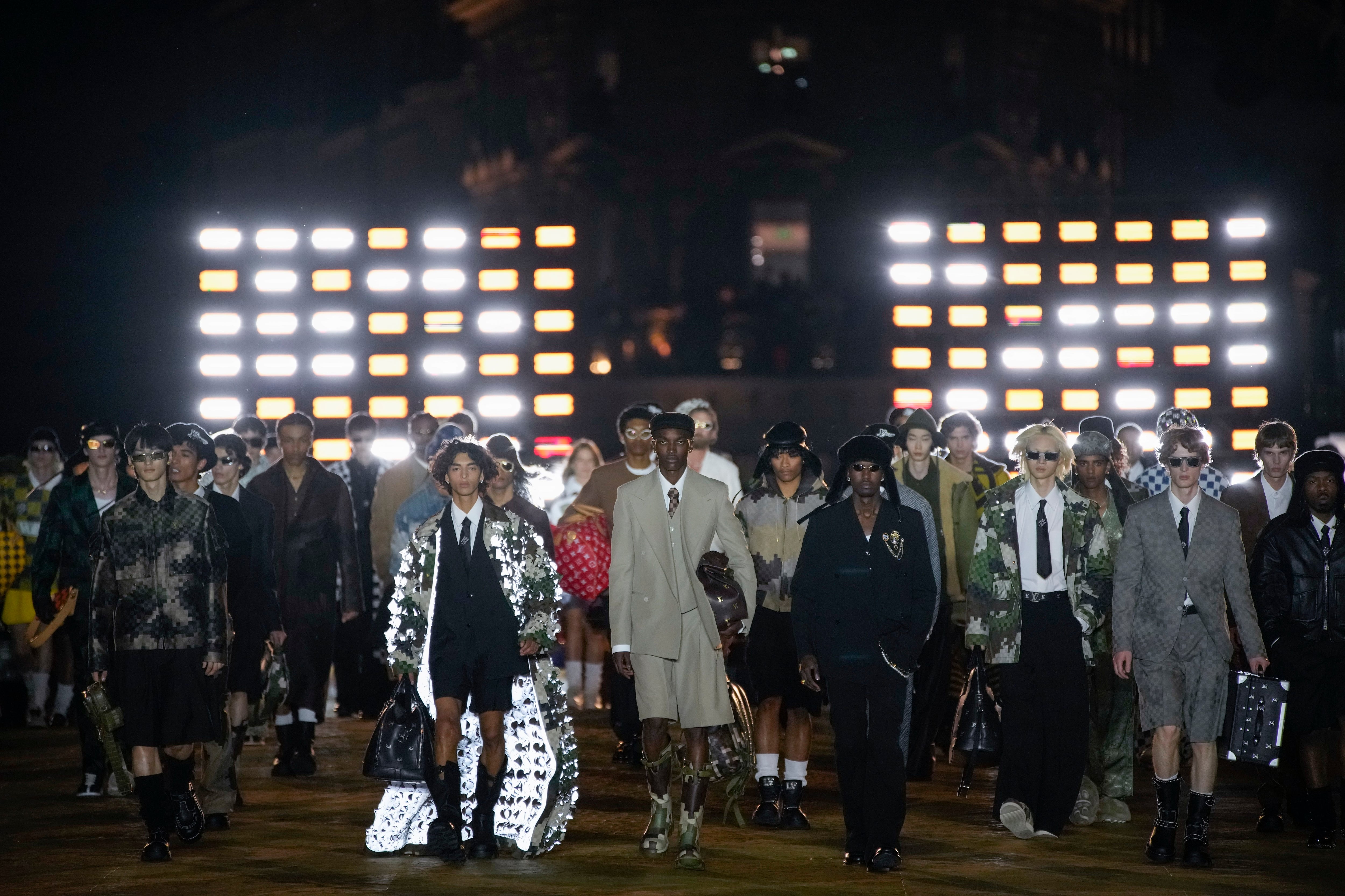 Watch Pharrell's first Louis Vuitton Men fashion show live from Paris