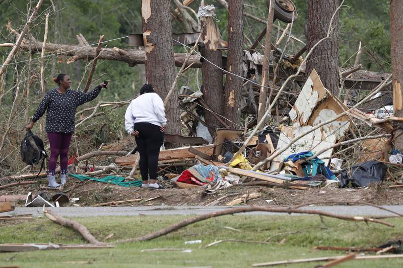 Mississippi tornado thirdwidest on record, according to the