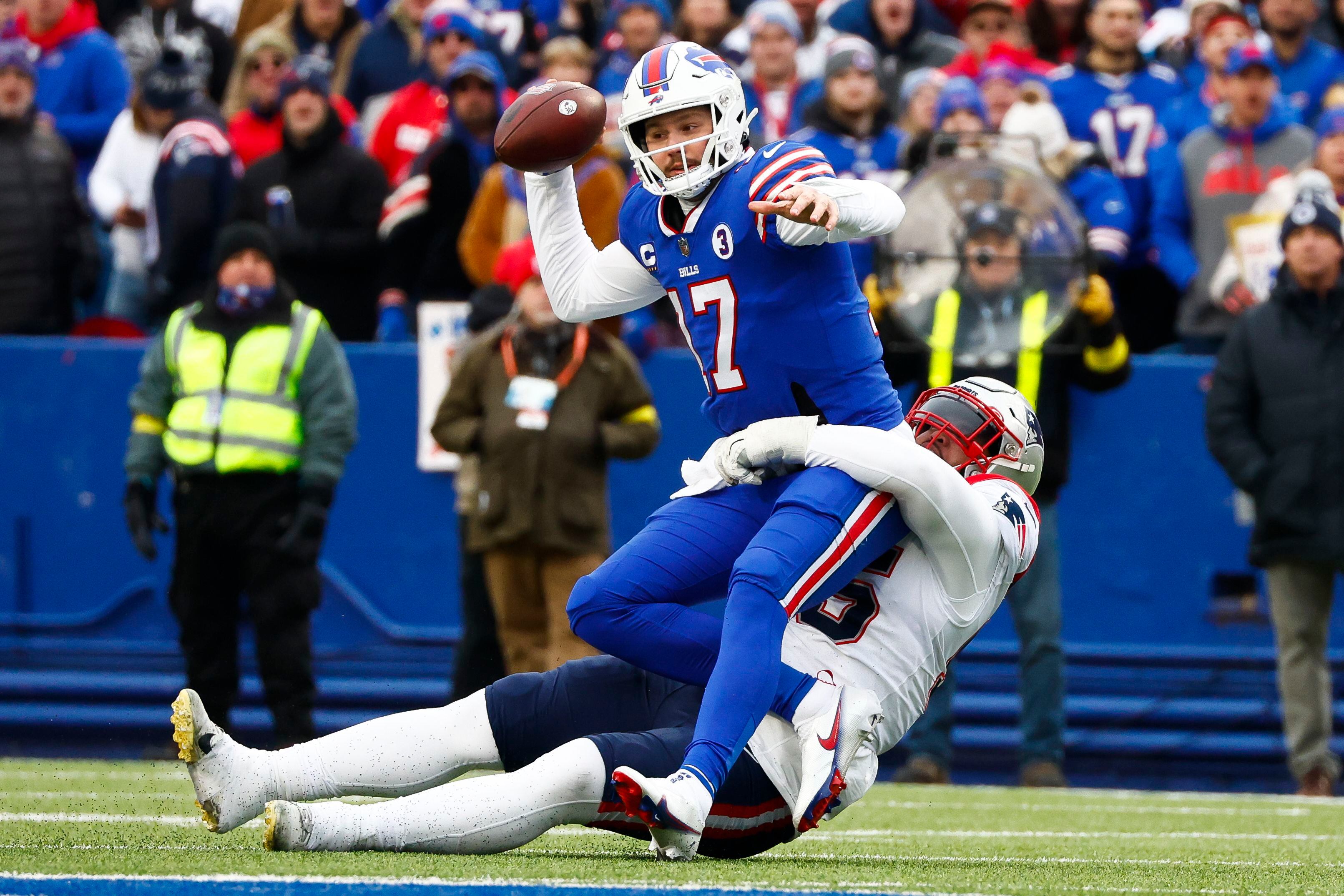 Bills honor Damar Hamlin, medical staff during win over Patriots