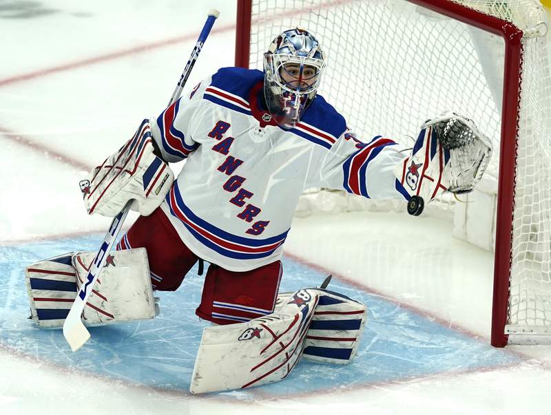 Capitals' Lundqvist back on ice less than two months after heart surgery