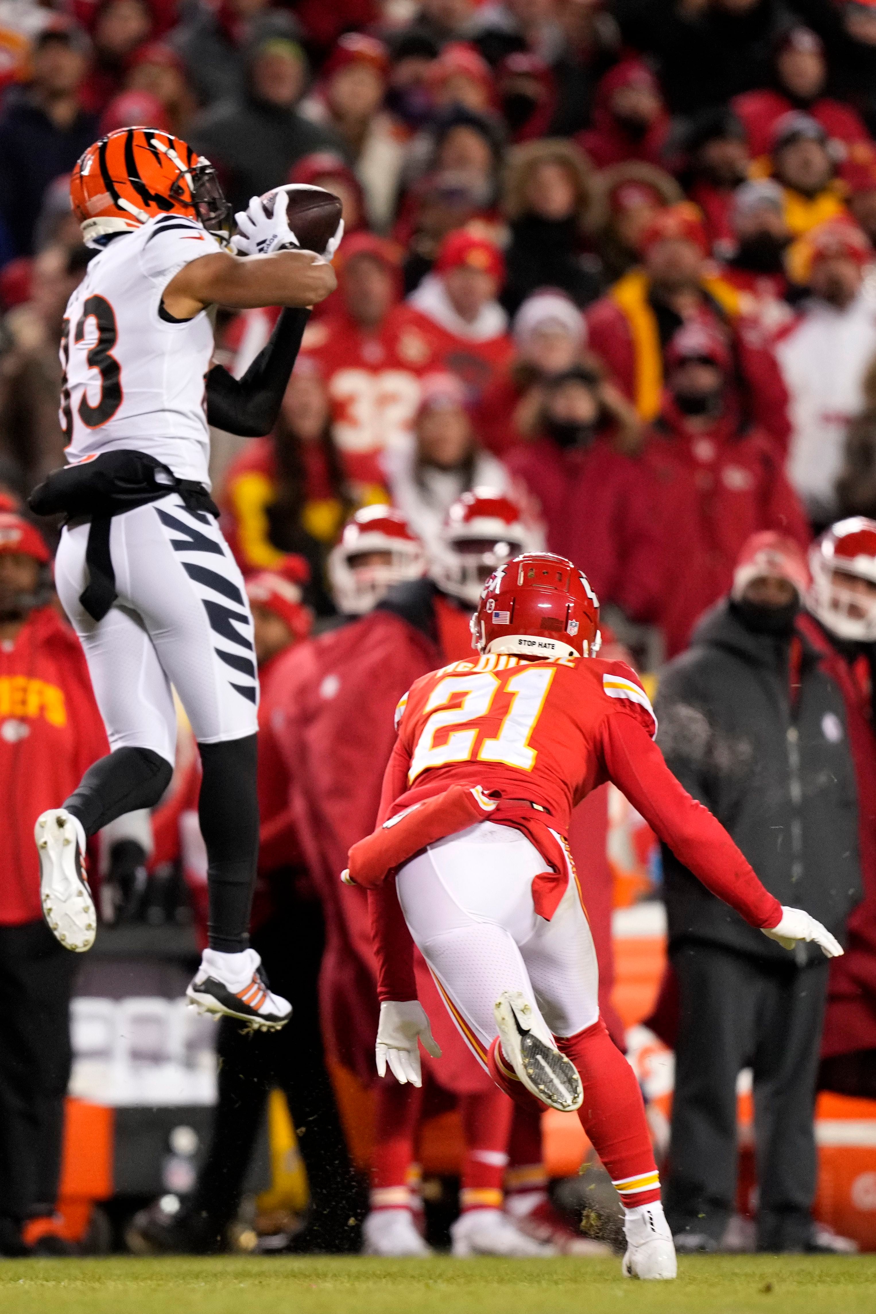 Chiefs lose CB Sneed, WRs Toney, Hardman in AFC title game