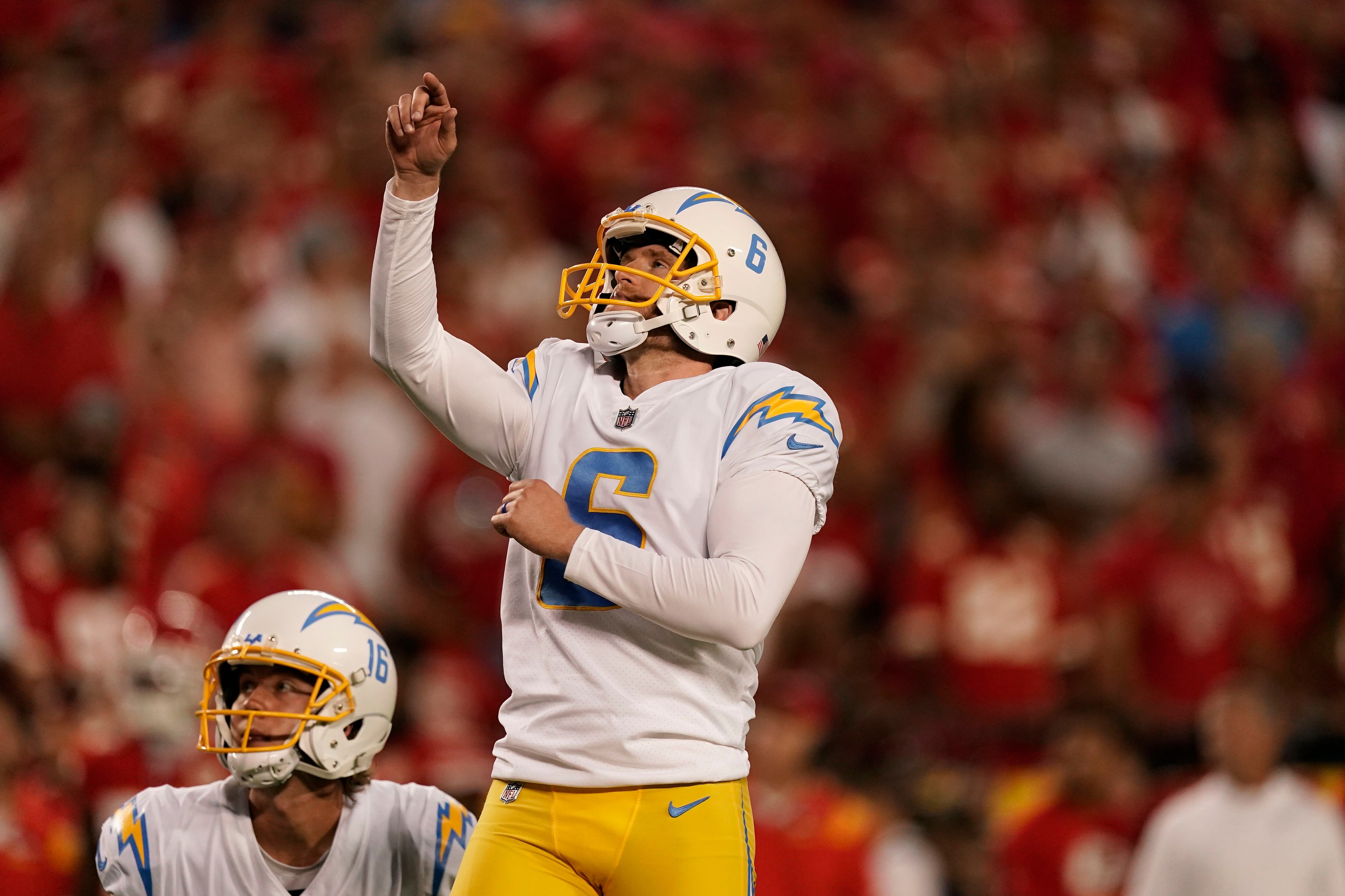 KANSAS CITY, MO - SEPTEMBER 15: Los Angeles Chargers safety Derwin James  Jr. (3) after an NFL game between the Los Angeles Chargers and Kansas City  Chiefs on September 15, 2022 at