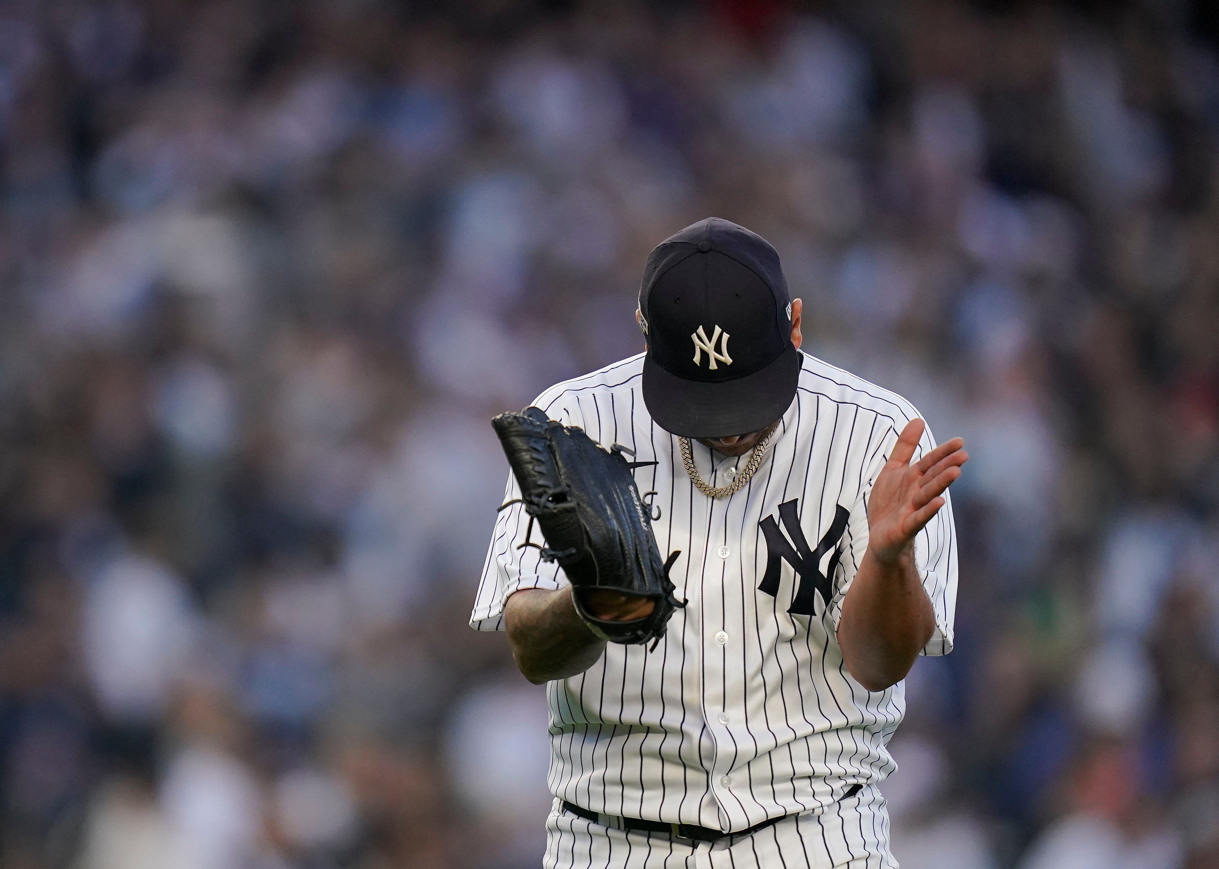 Yankees pitcher Nestor Cortes stops by Long Island youth baseball